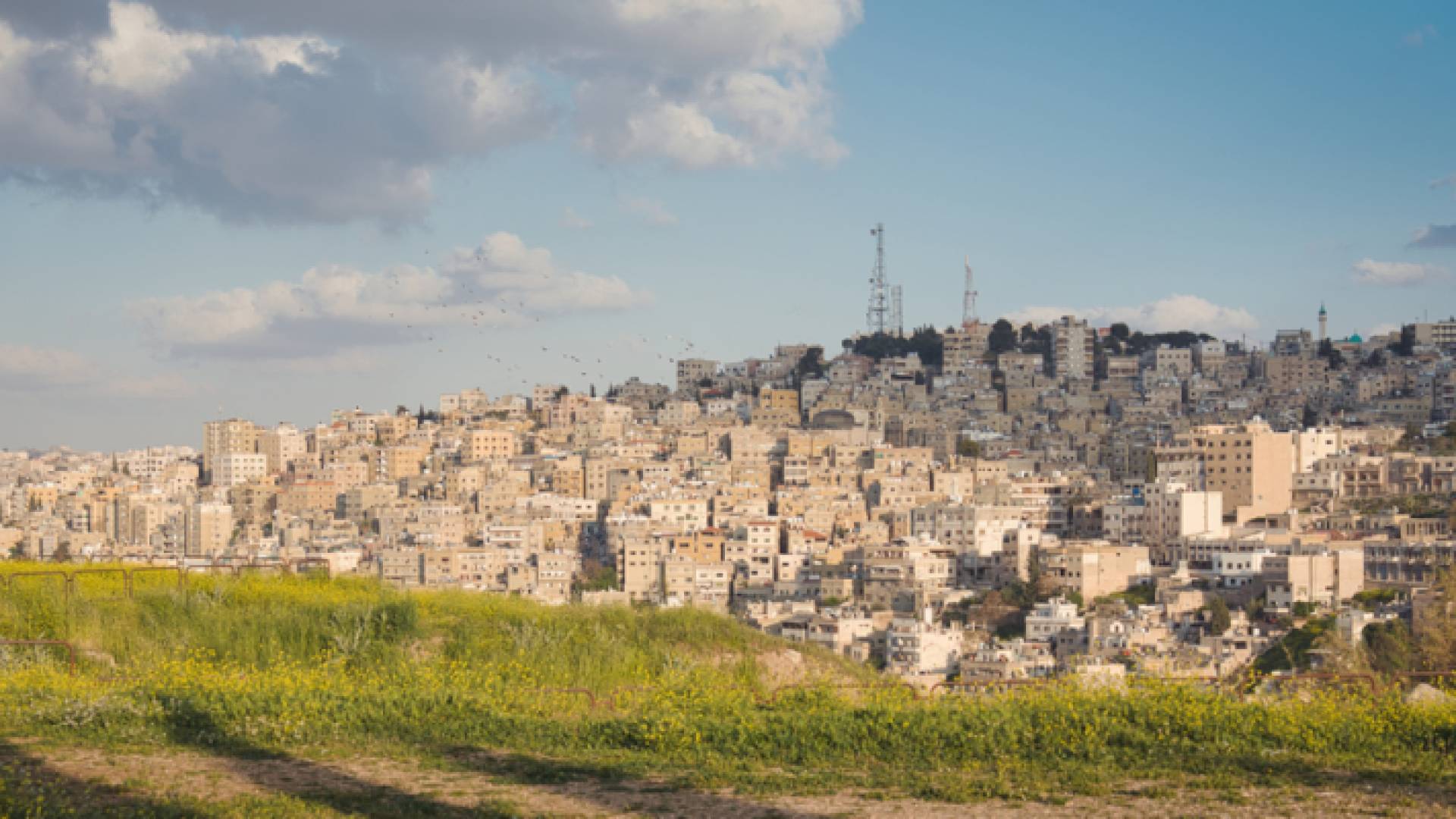 جانب من العاصمة عمان