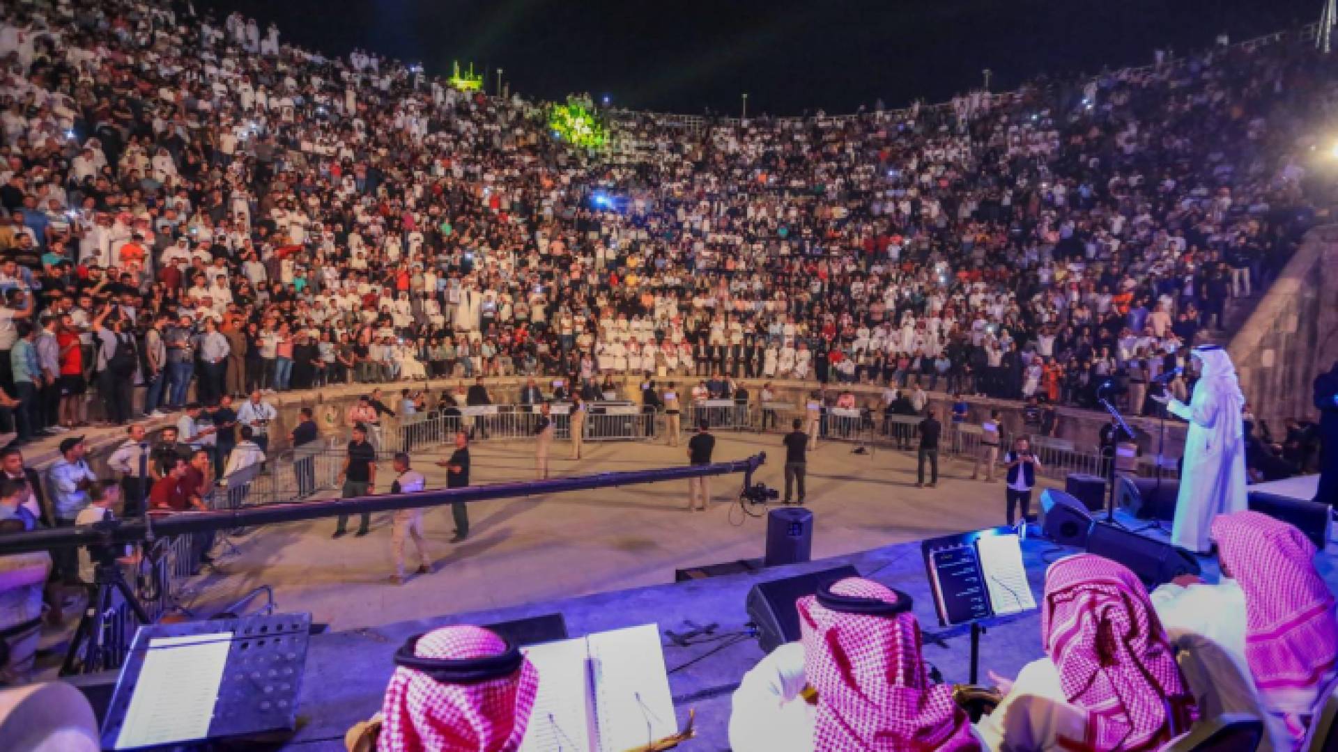 جانب من مهرجان جرش - أرشيفية