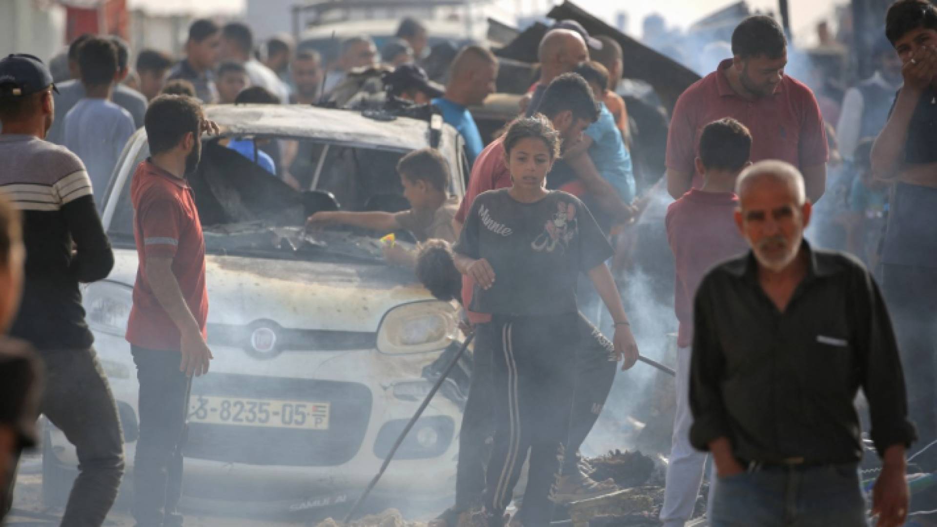 استهداف النازحين في رفح