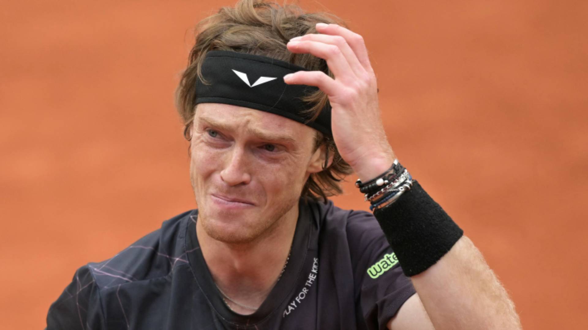 لاعب التنس الروسي اندريه روبليف