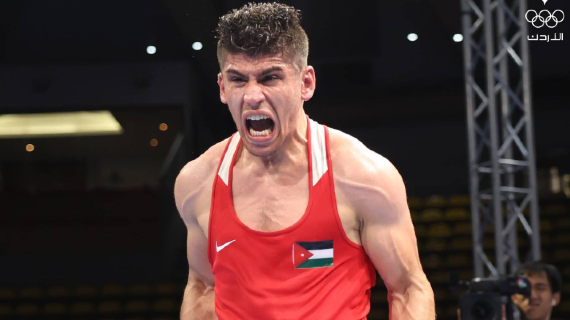 الملاكم الأردني زياد عشيش