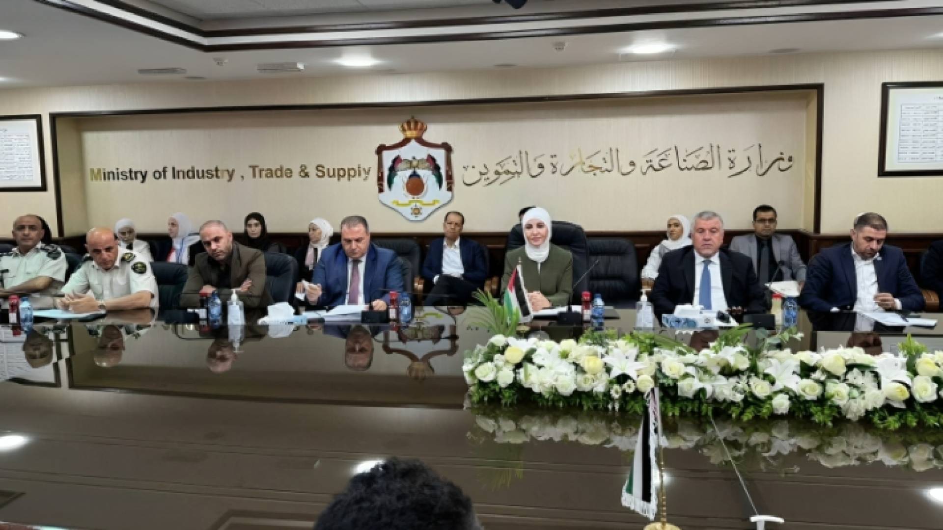 أعمال الاجتماعات الفنية التحضيرية، للجنة الوزارية التحضيرية، للجنة العليا الأردنية الفلسطينية المشتركة