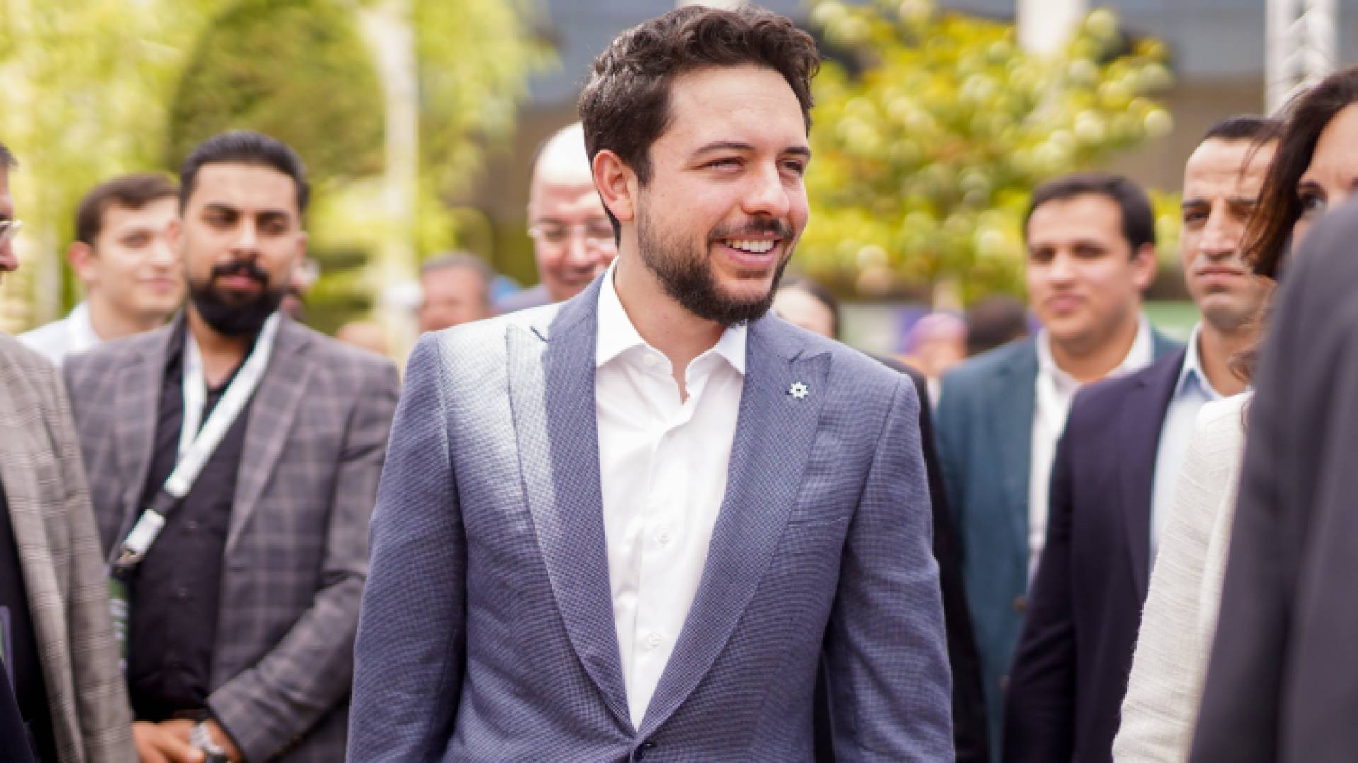 سمو الأمير الحسين بن عبد الله الثاني ولي العهد