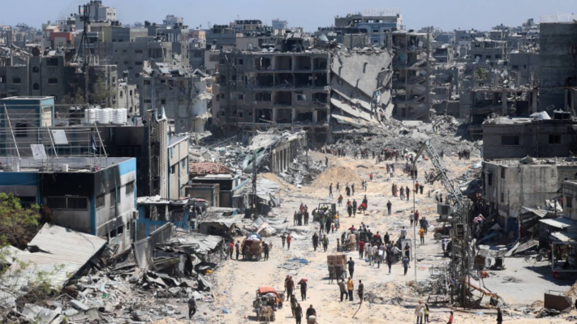 آثار الدمار في قطاع غزة "أ ف ب"