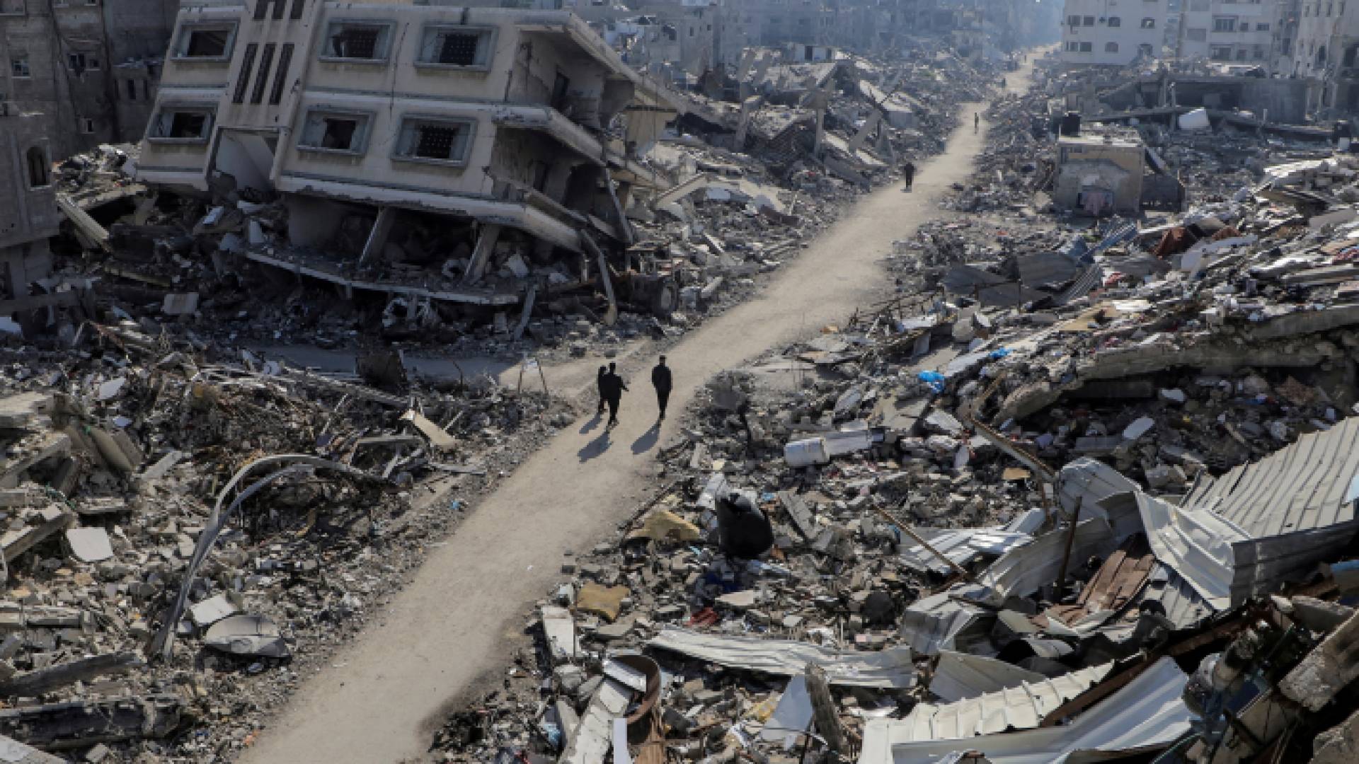 آثار الدمار في غزة