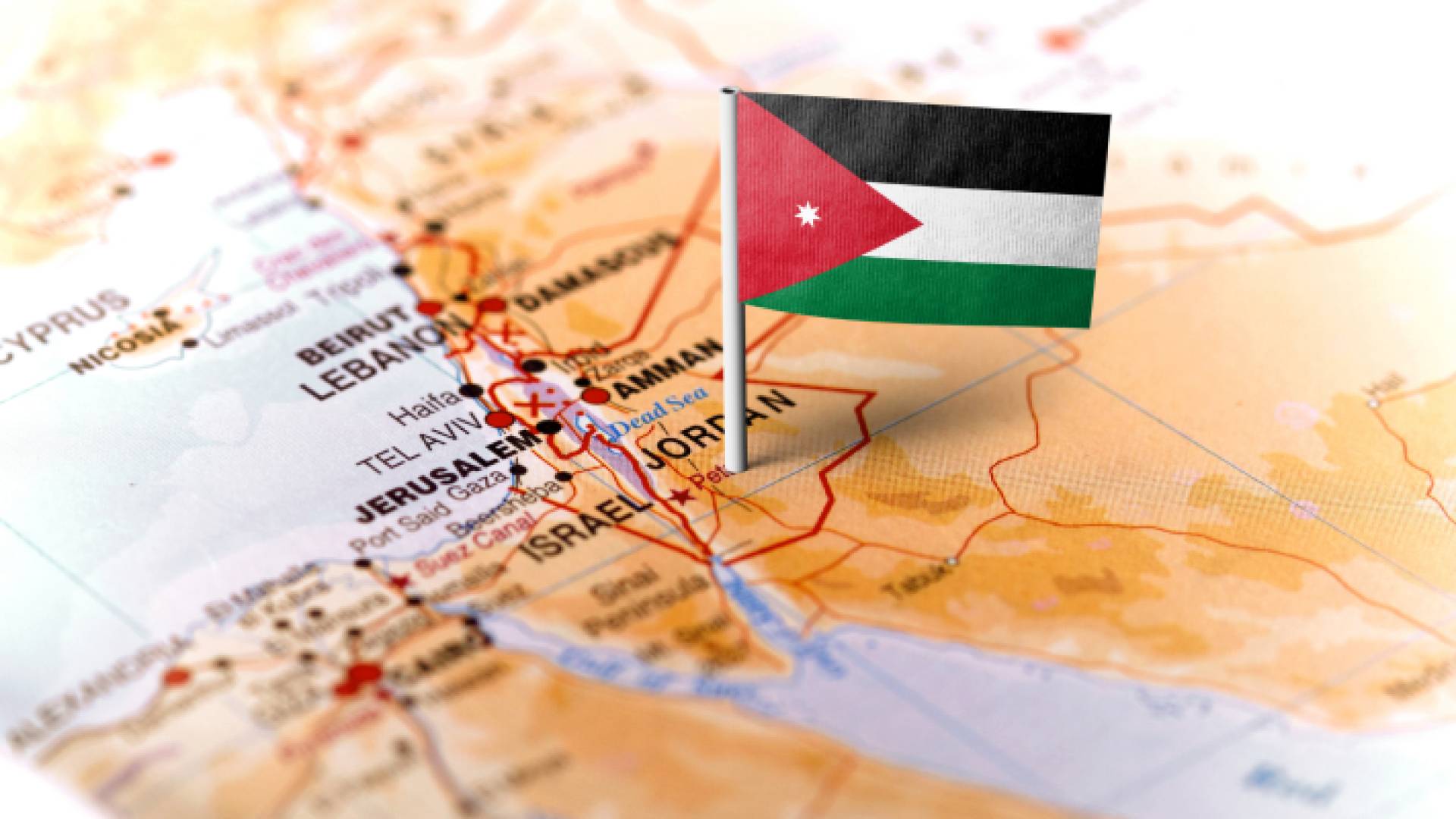 الأردن يتوسط خارطة المنطقة