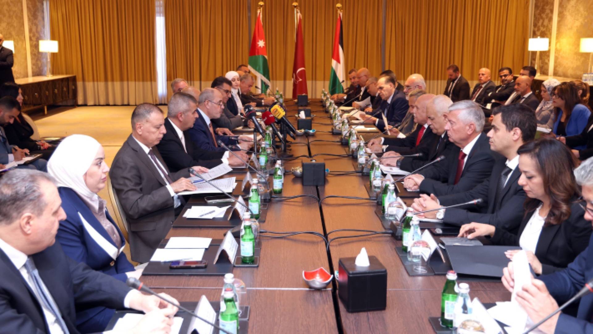 اجتماع اللجنة الوزارية التحضيرية للجنة العليا الأردنية المشتركة في دورتها السابعة