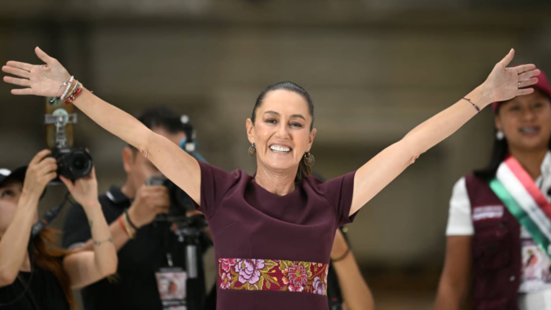 مرشحة اليسار الحاكم كلاوديا شينباوم