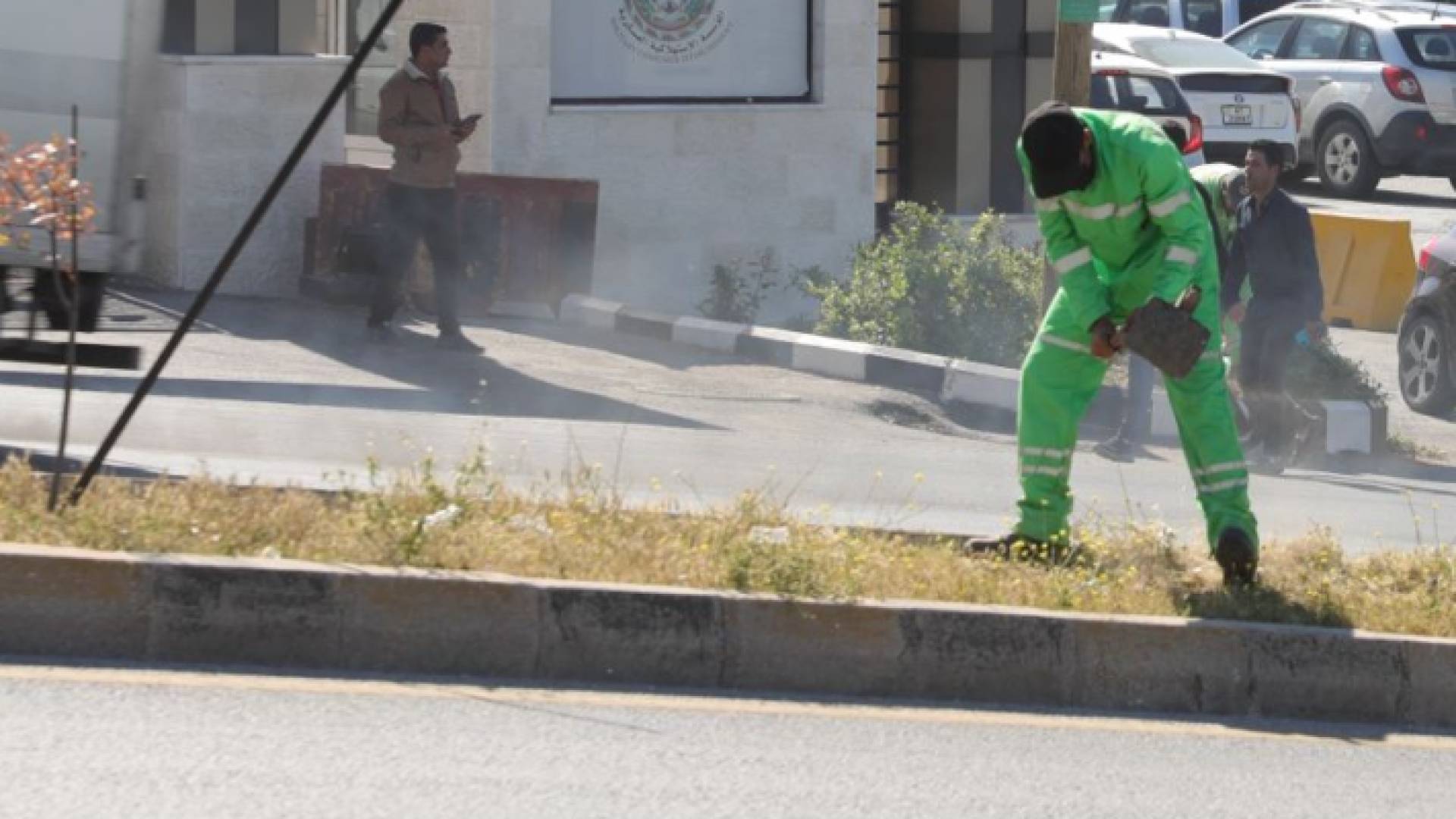 عامل وطن في أمانة عمان