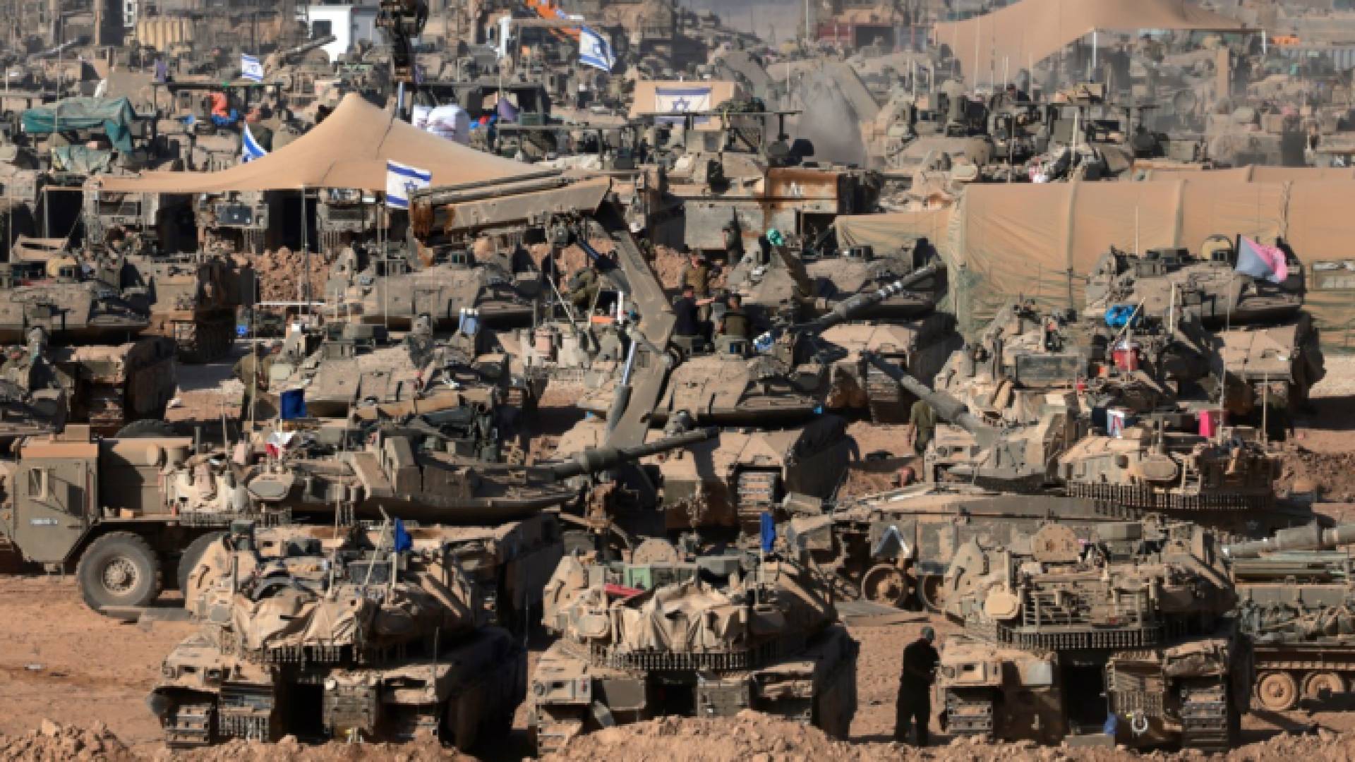 دبابات تابعة لجيش الاحتلال في غزة