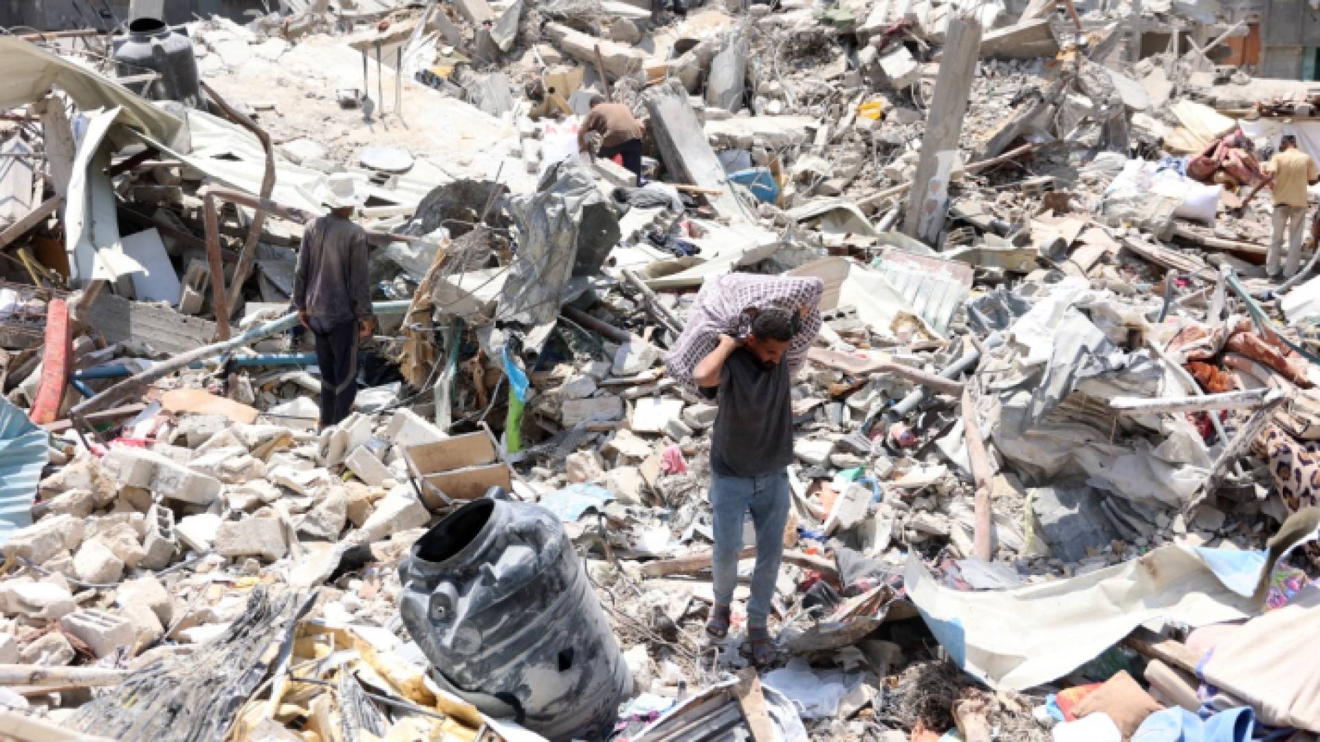 الدمار الذي خلفه الاحتلال في غزة