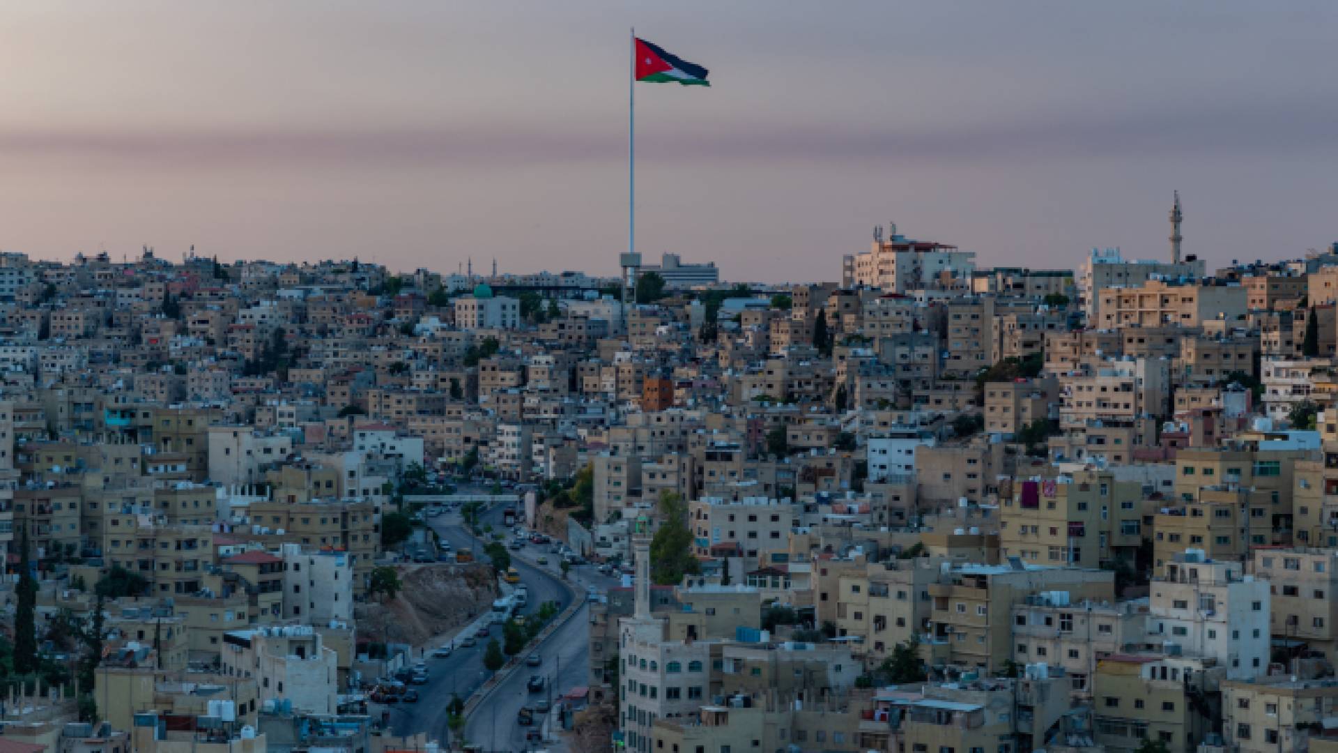 صورة عامة للعاصمة عمان