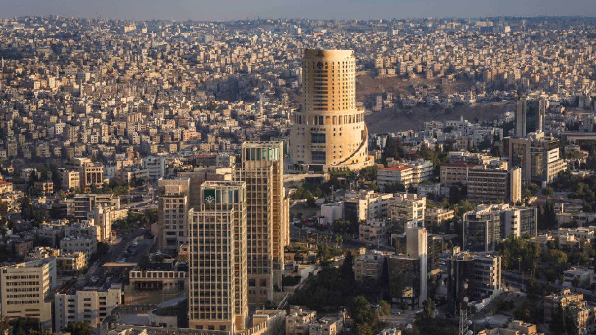 صورة عامة للعاصمة عمان