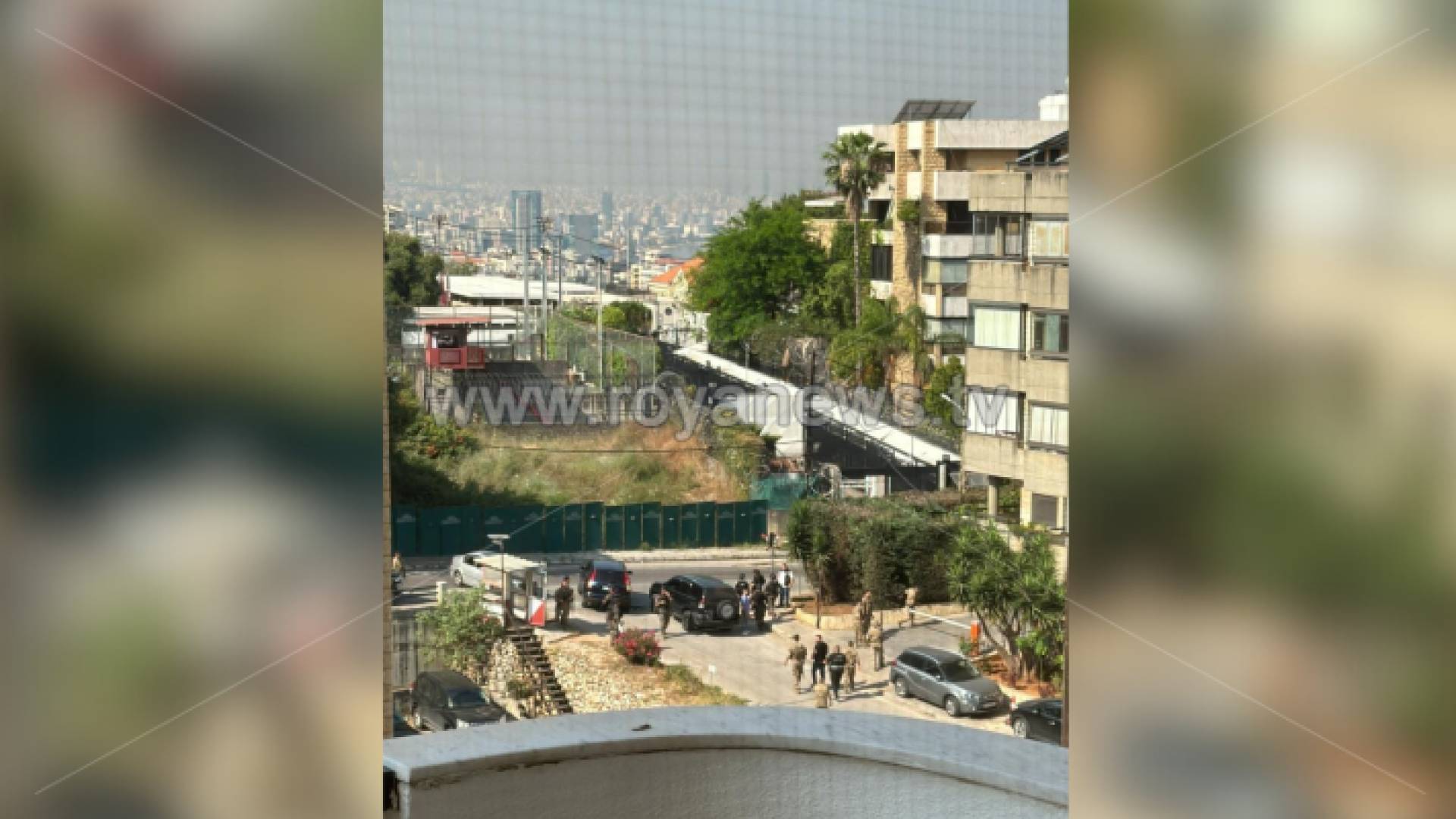 السفارة الأمريكية في عوكر في لبنان