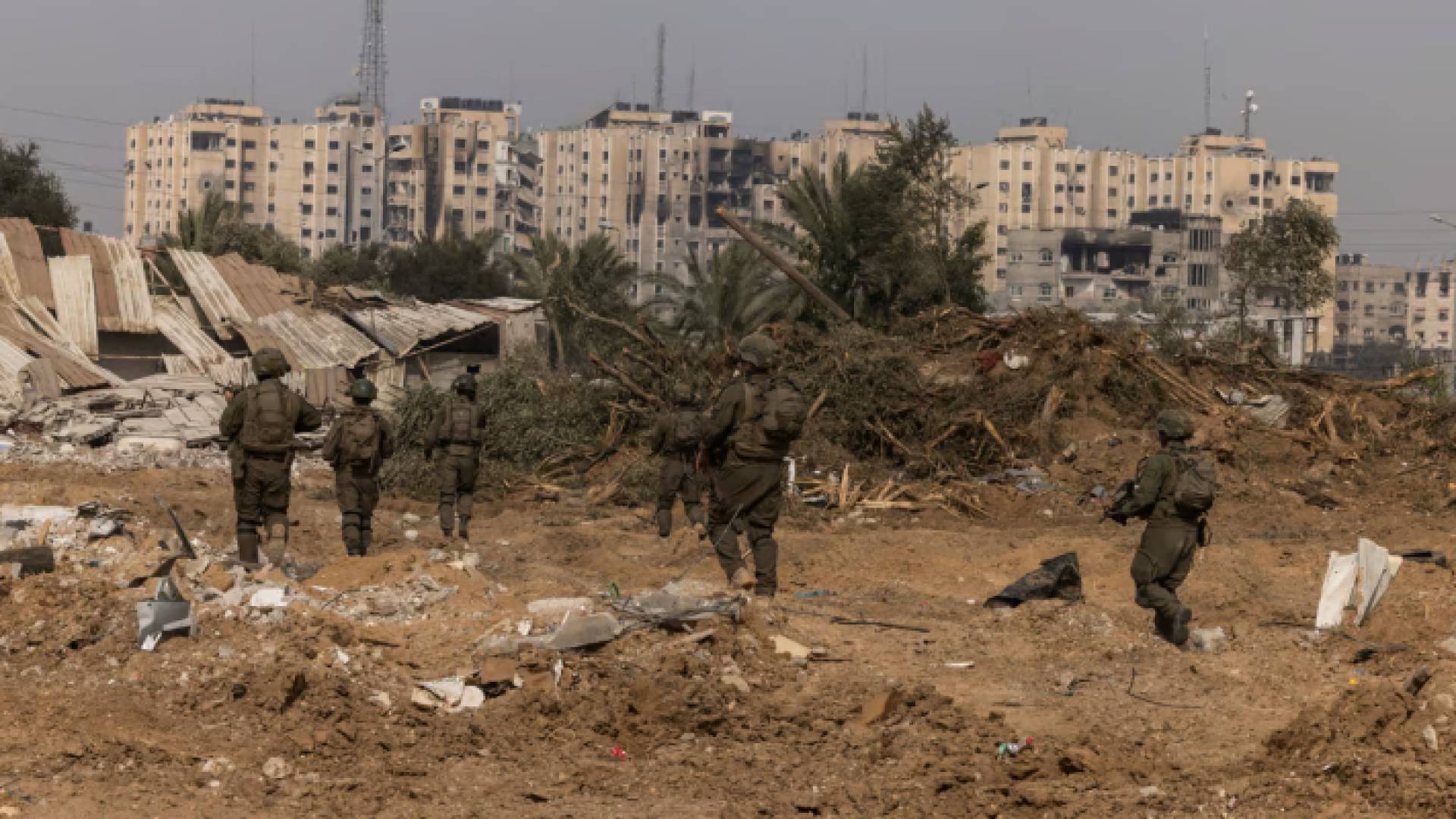 توغل قوات الاحتلال في غزة