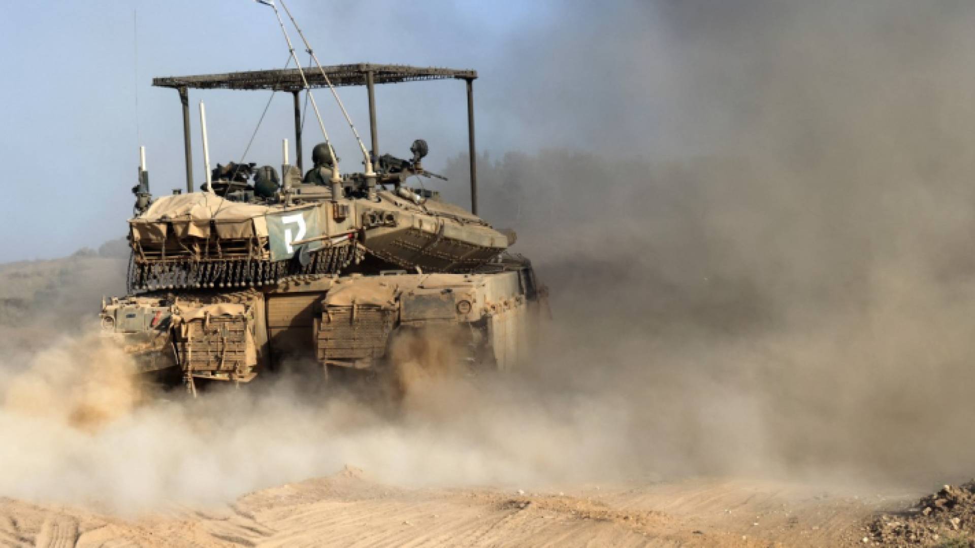 دبابة لجيش الاحتلال في غزة