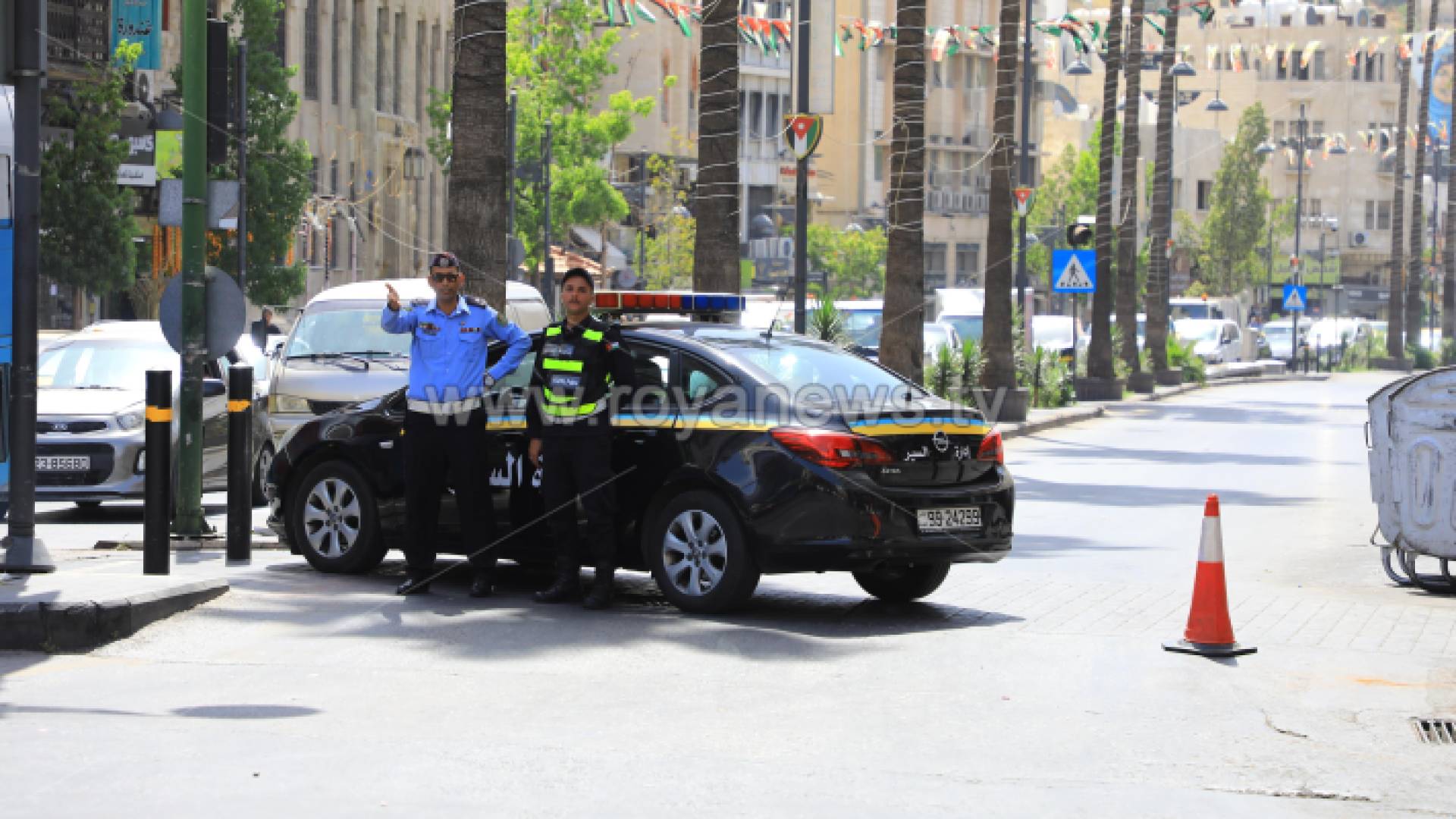 شرطة سير في العاصمة عمان