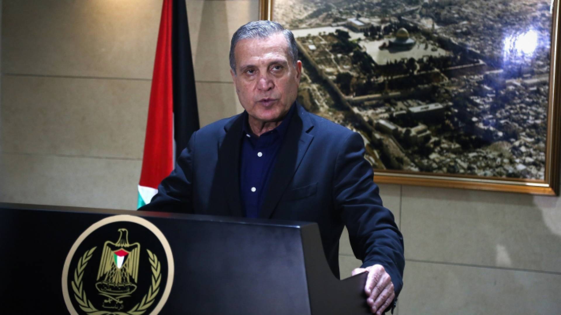 الناطق الرسمي باسم الرئاسة الفلسطينية نبيل أبو ردينة