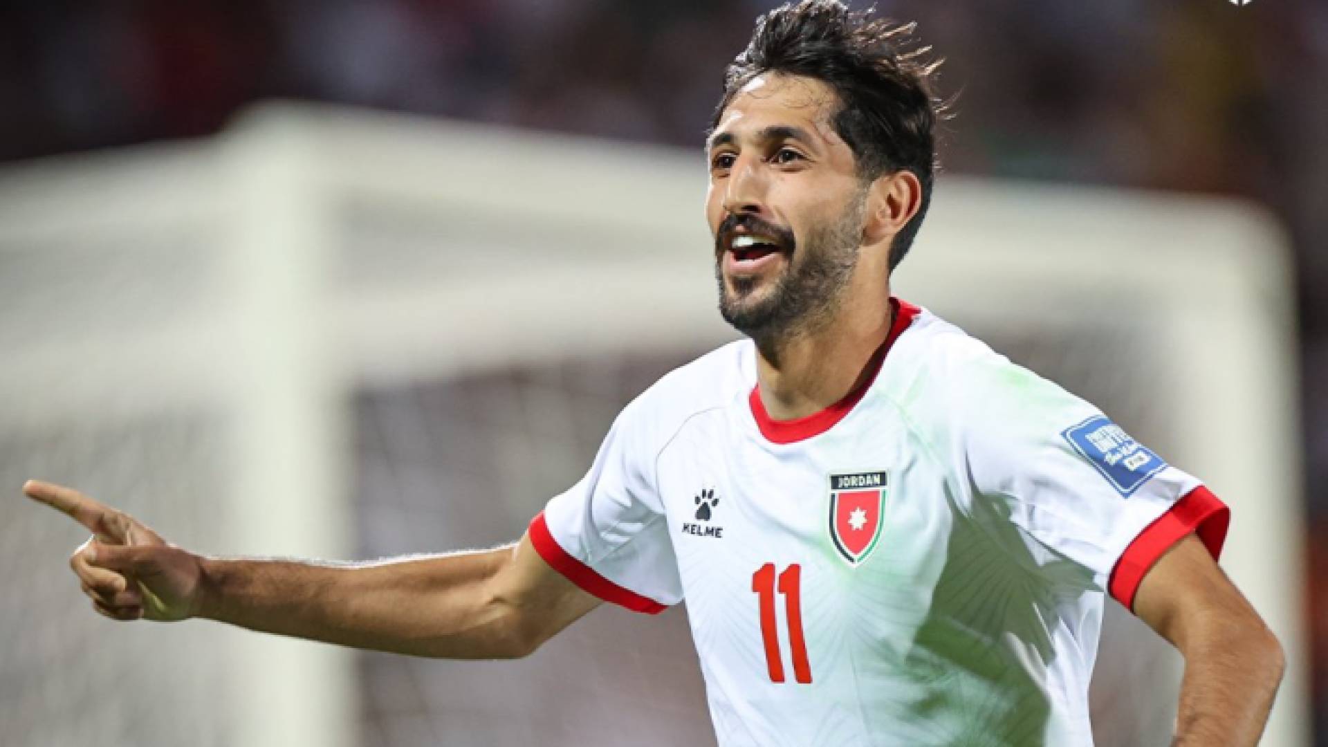 نجم المنتخب الوطني يزن النعيمات