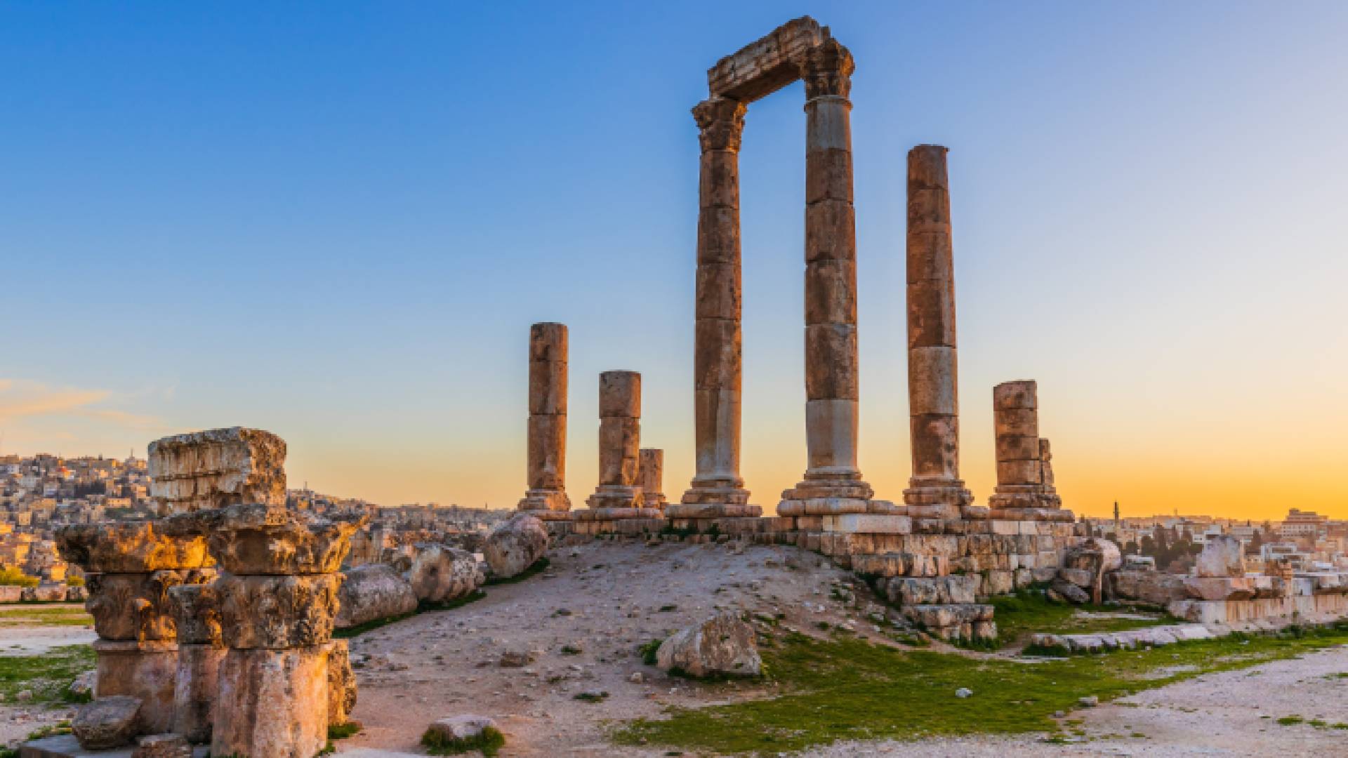 جبل القلعة في العاصمة عمان