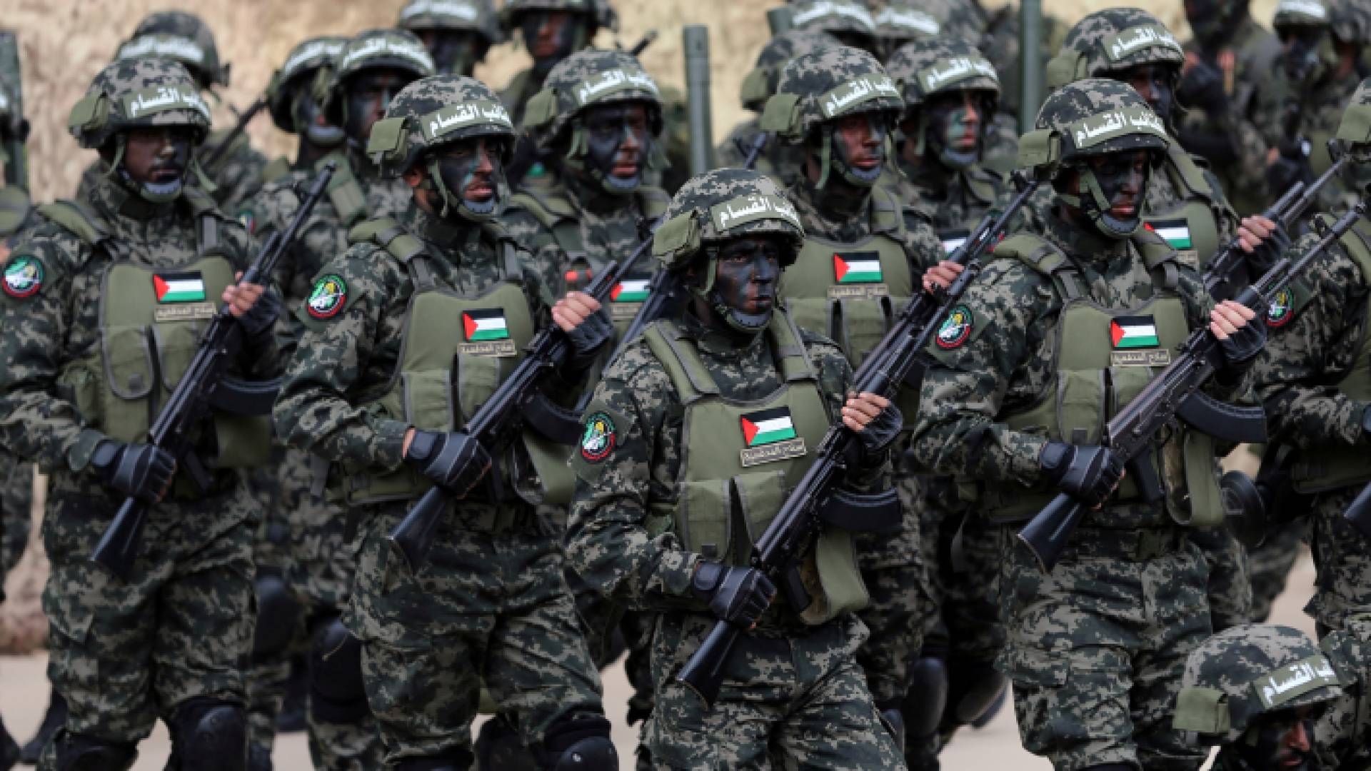 عناصر من حركة المقاومة الإسلامية حماس