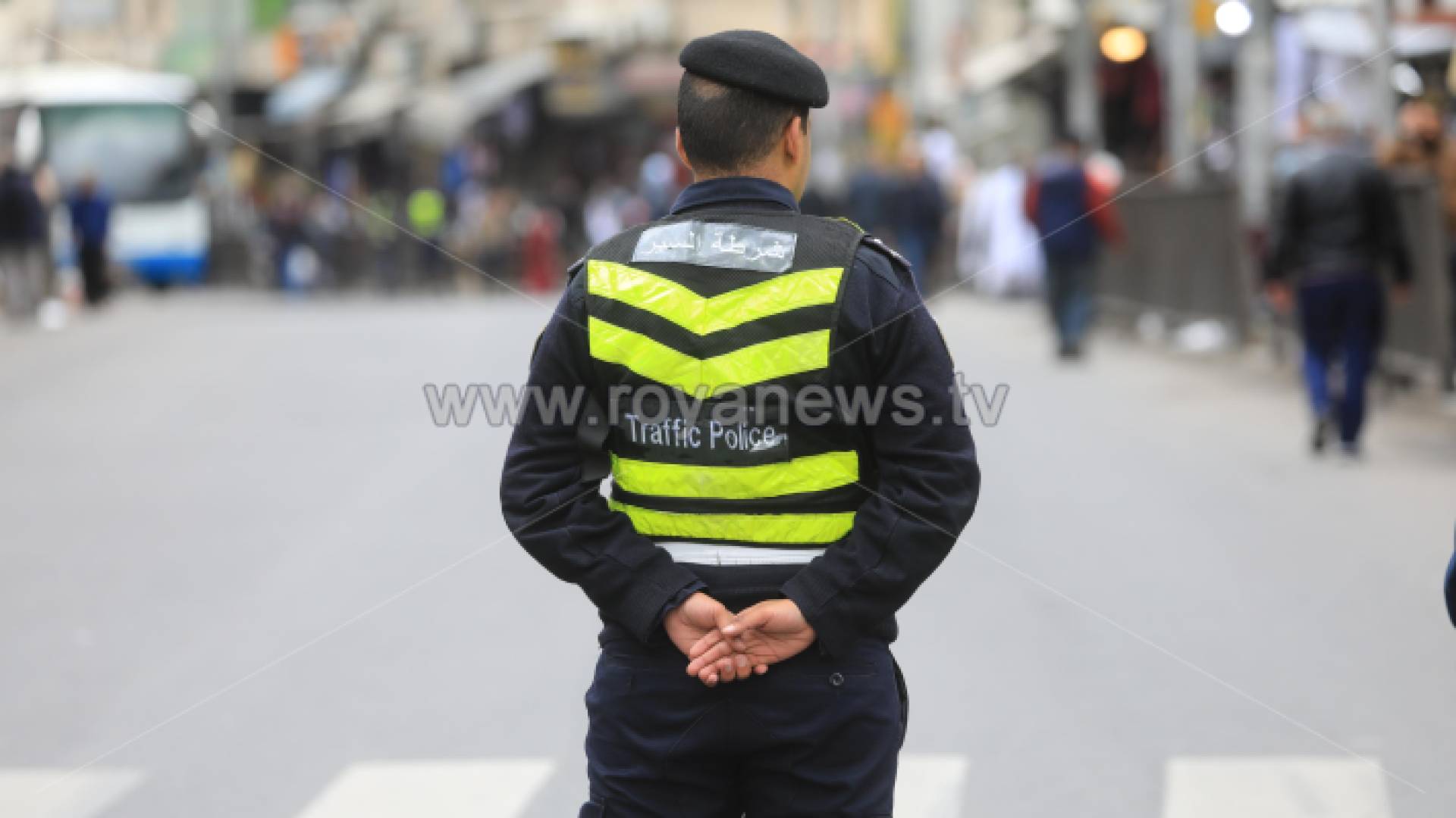 شرطي سير في العاصمة عمان