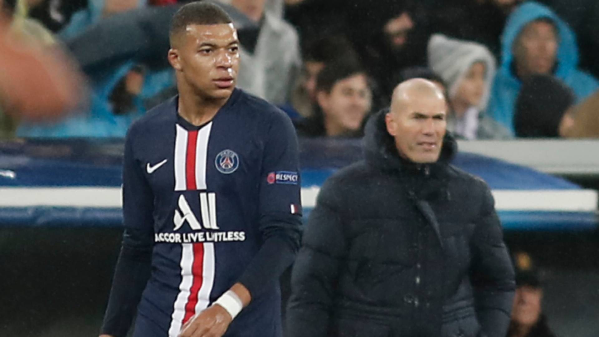 مبابي وزيدان