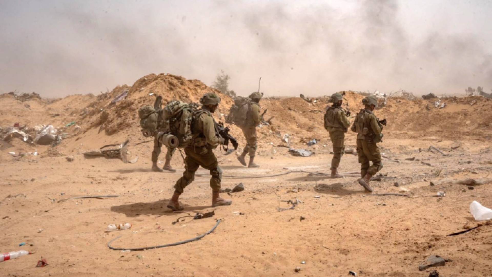 عناصر من جيش الاحتلال في قطاع غزة