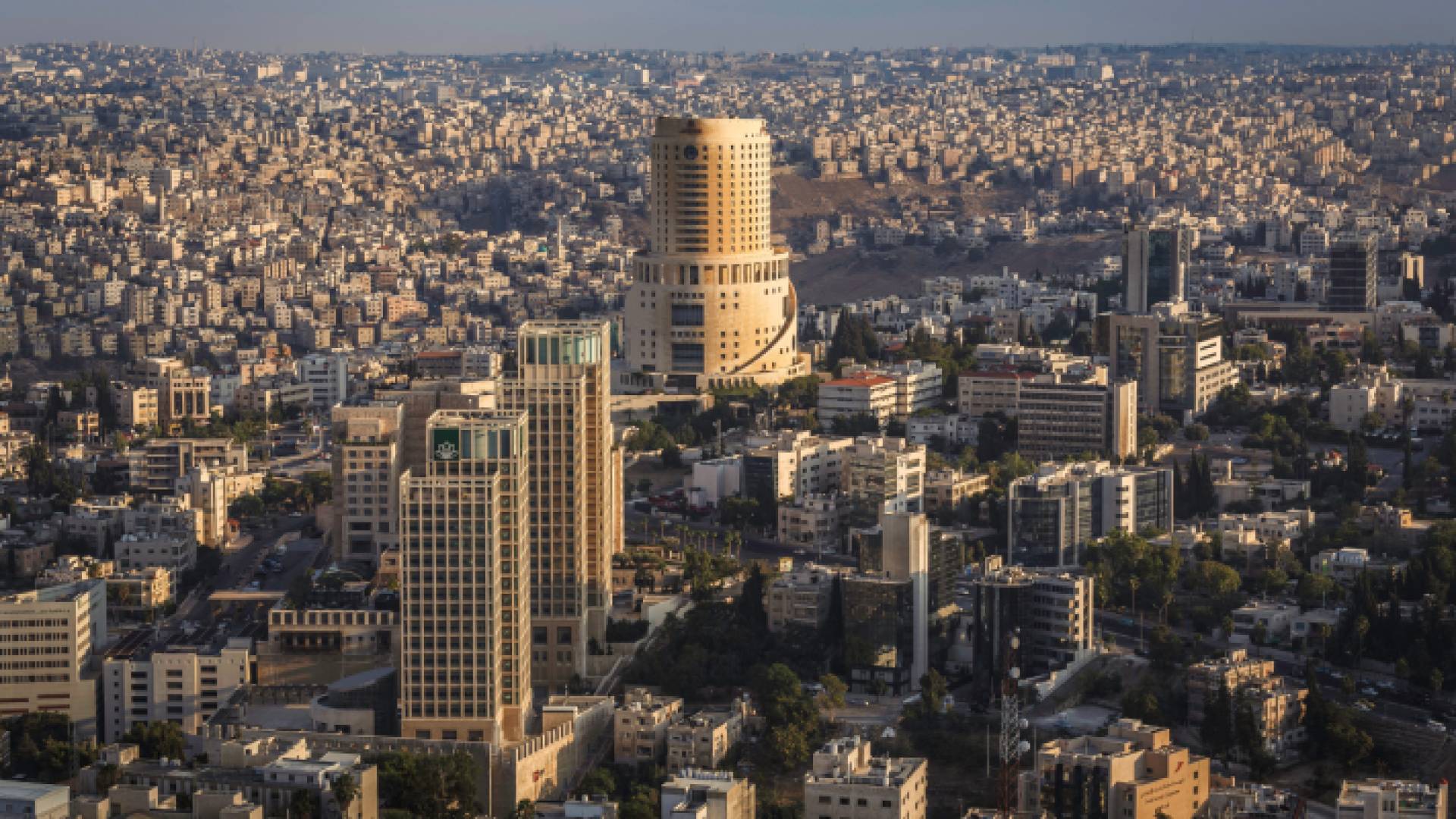 صورة عامة للعاصمة عمان