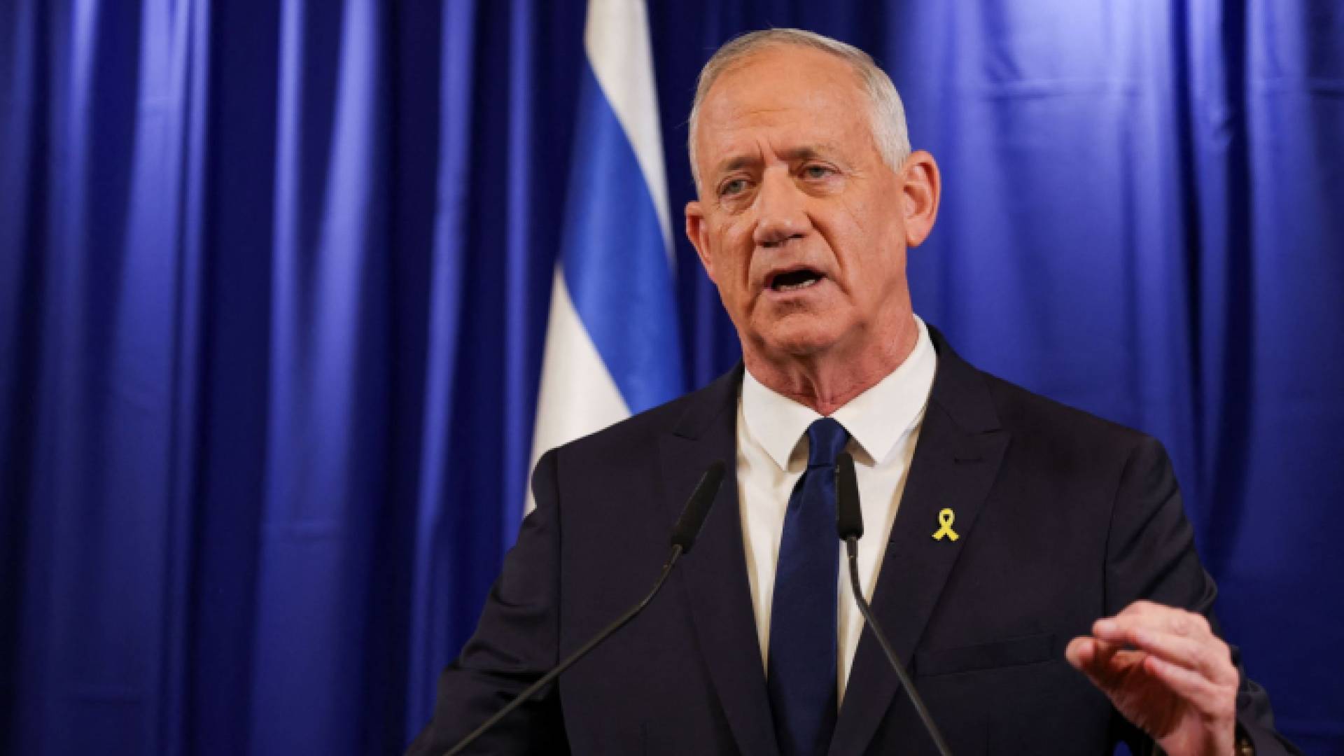 عضو مجلس الحرب السابق بيني غانتس