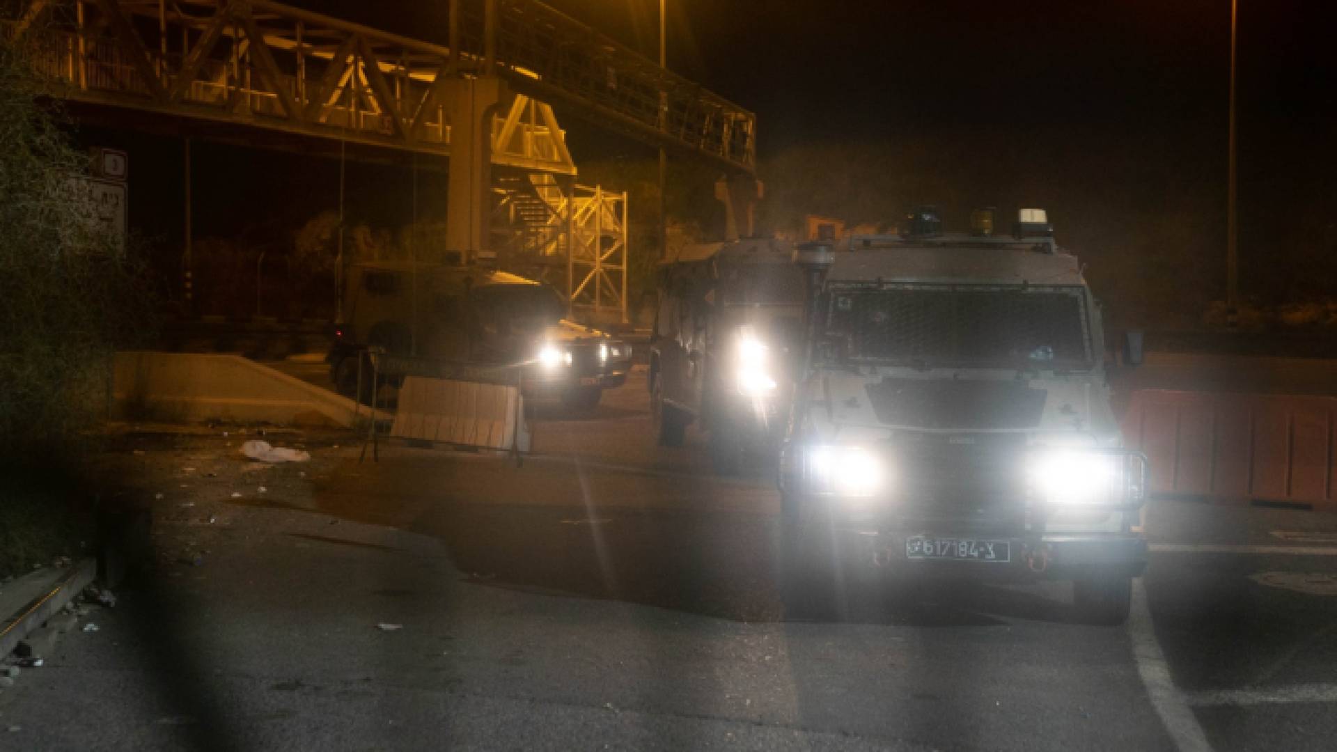 آليات الاحتلال العسكرية في رام الله