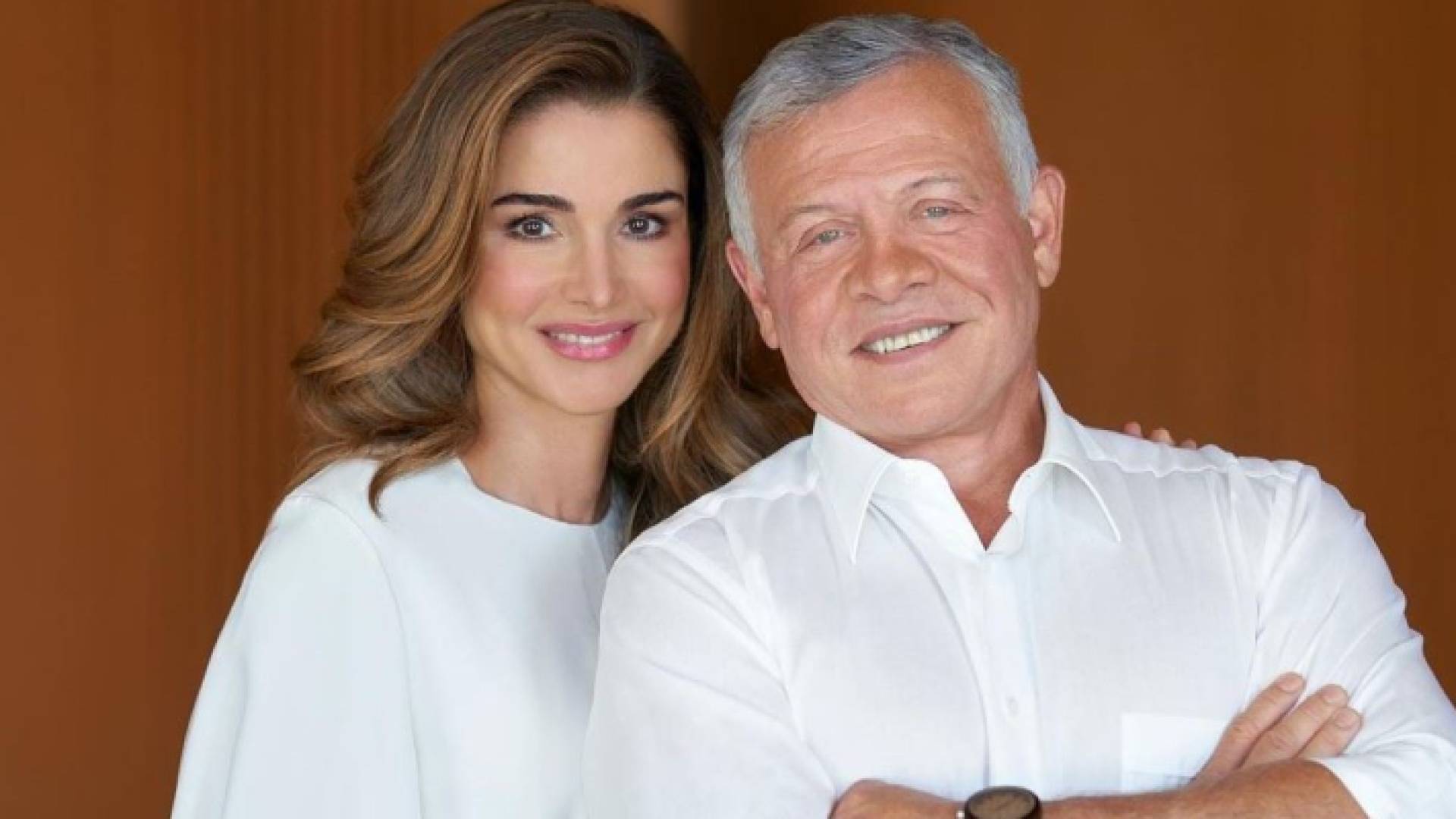 جلالة الملك عبد الله الثاني والملكة رانيا العبد الله