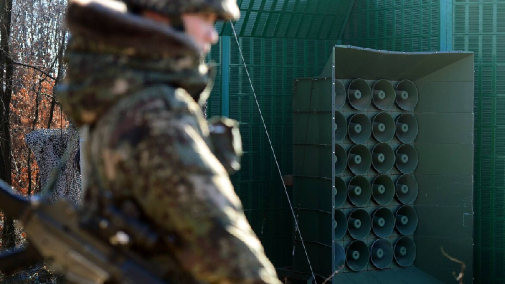 بث الدعاية عبر مكبرات الصوت من كوريا الجنوبية باتجاه كوريا الشمالية