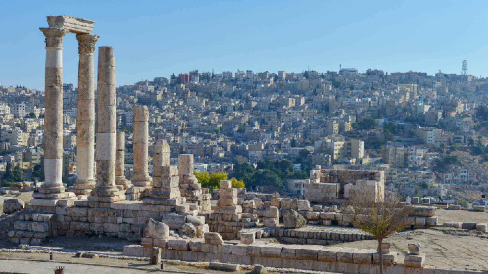 جانب من العاصمة عمان