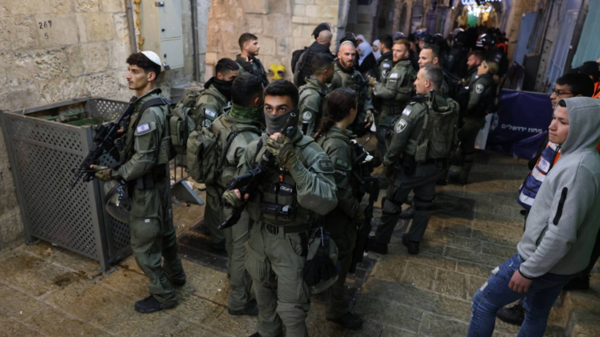 قوات الاحتلال في البلدة القديمة بالقدس