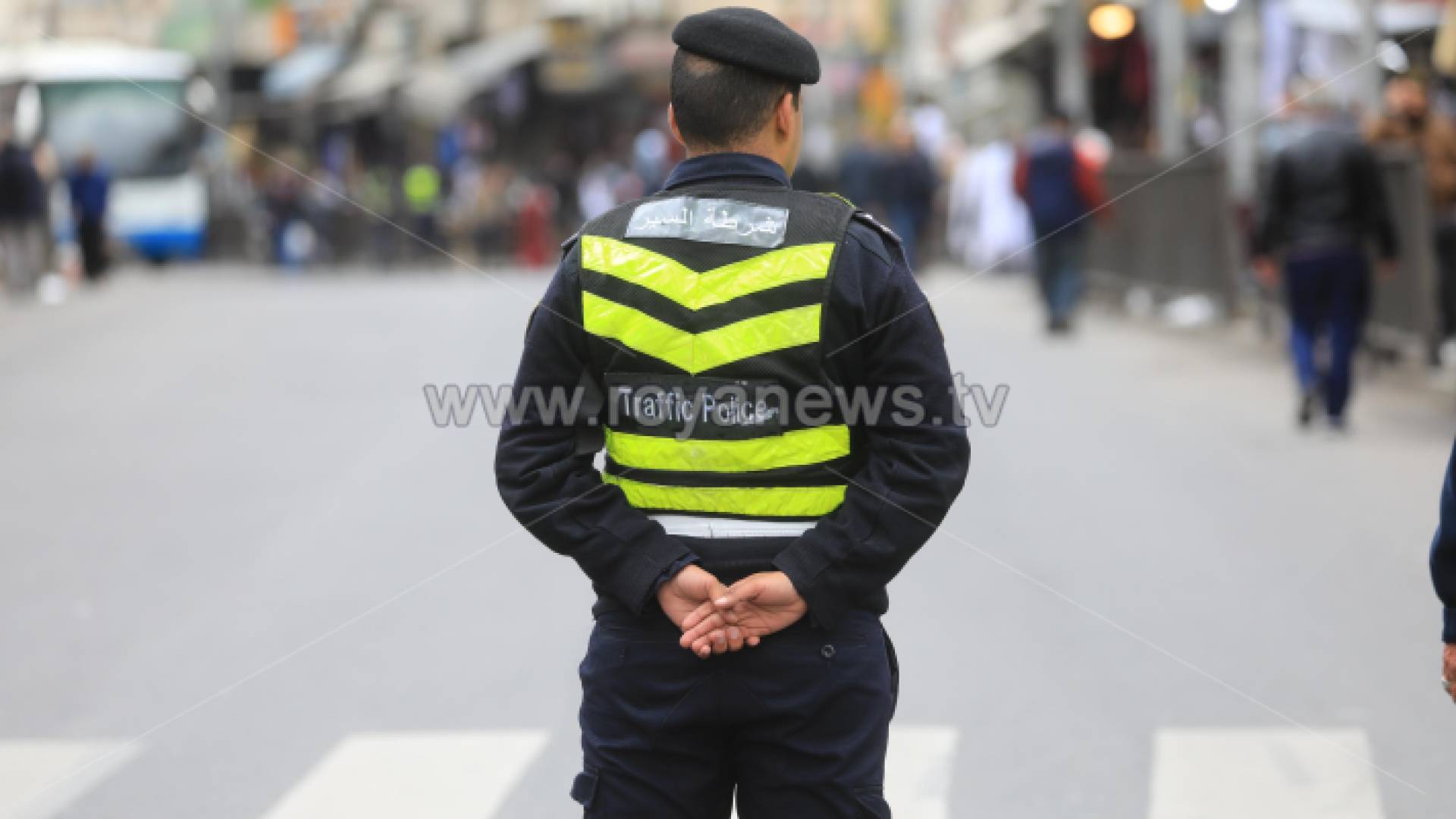 شرطي سير في العاصمة عمان