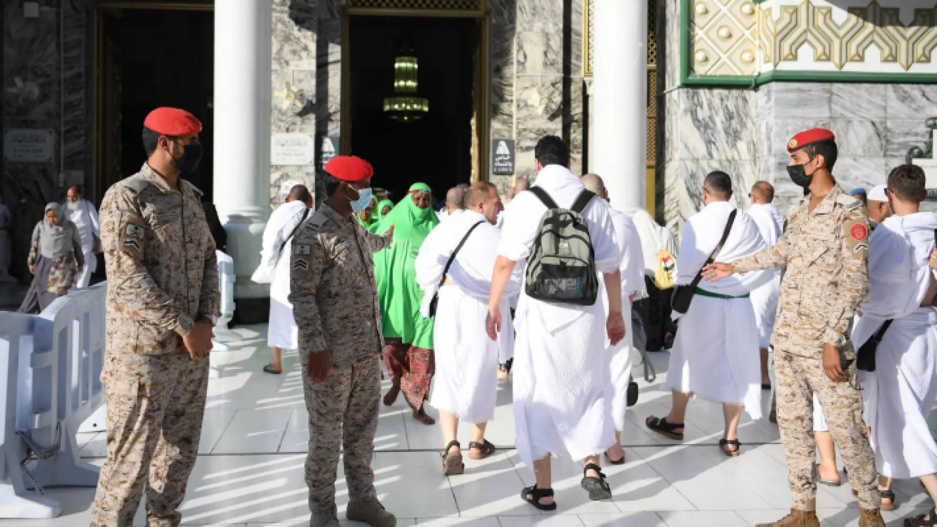 الشرطة السعودية في الحرم