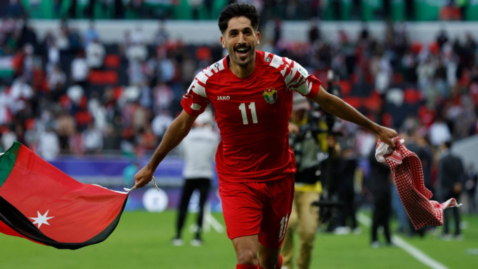اللاعب الأردني يزن النعيمات