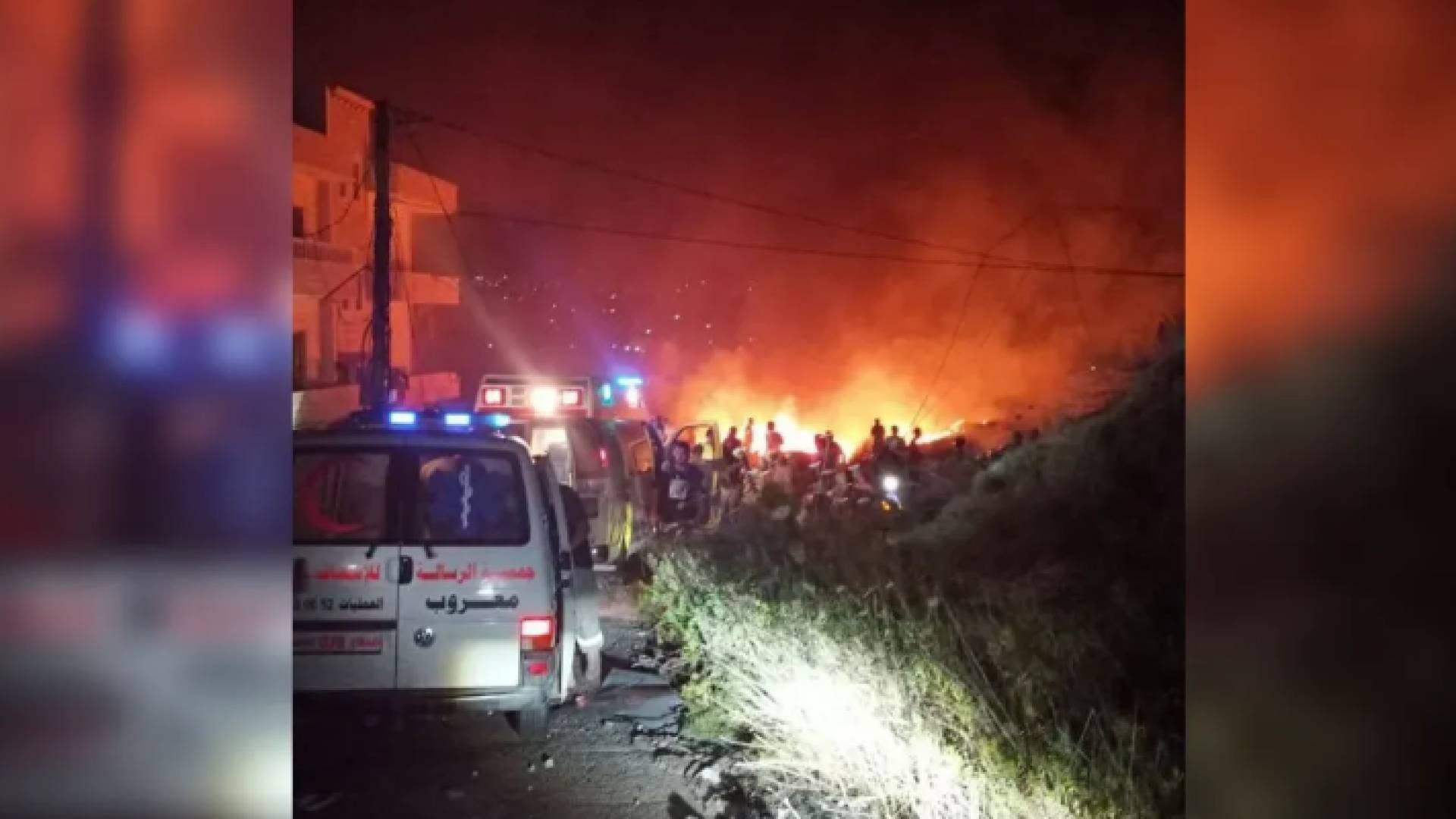 من آثار قصف الاحتلال للجنوب اللبناني