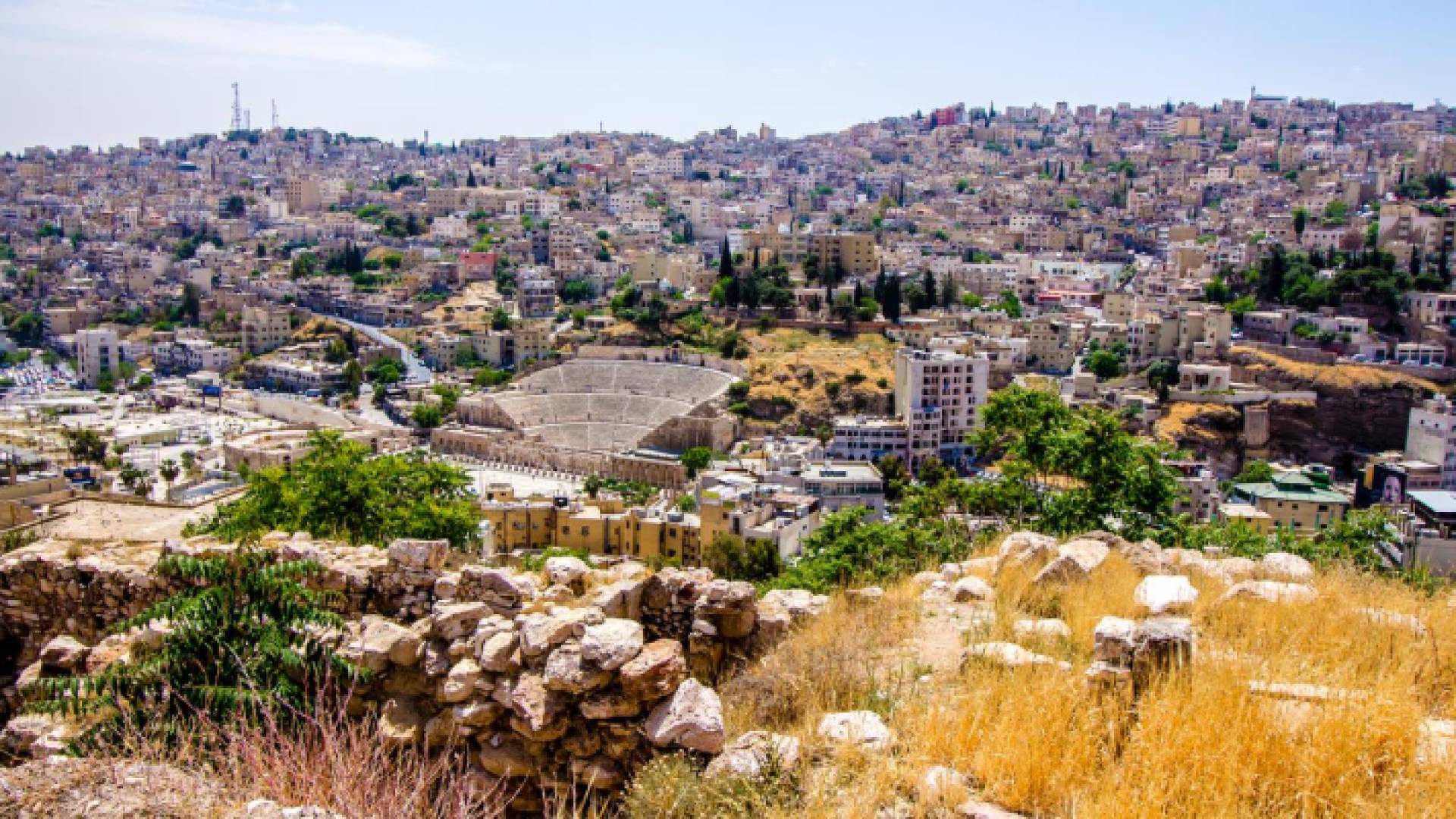 أجواء حارة في الأردن