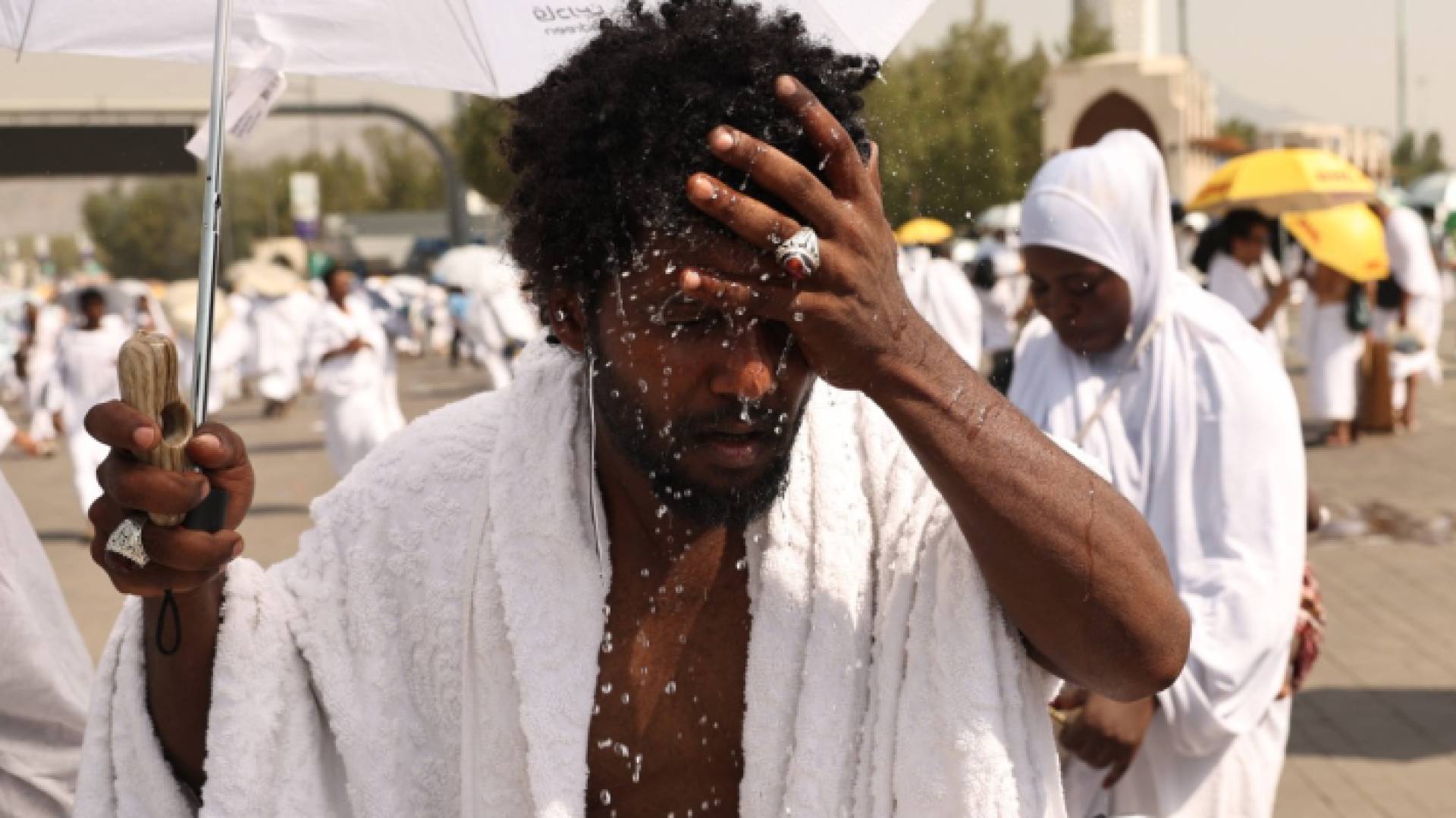 حاج على صعيد عرفات