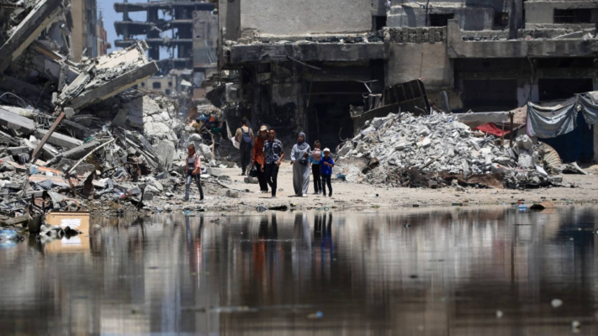 آثار الدمار في قطاع غزة