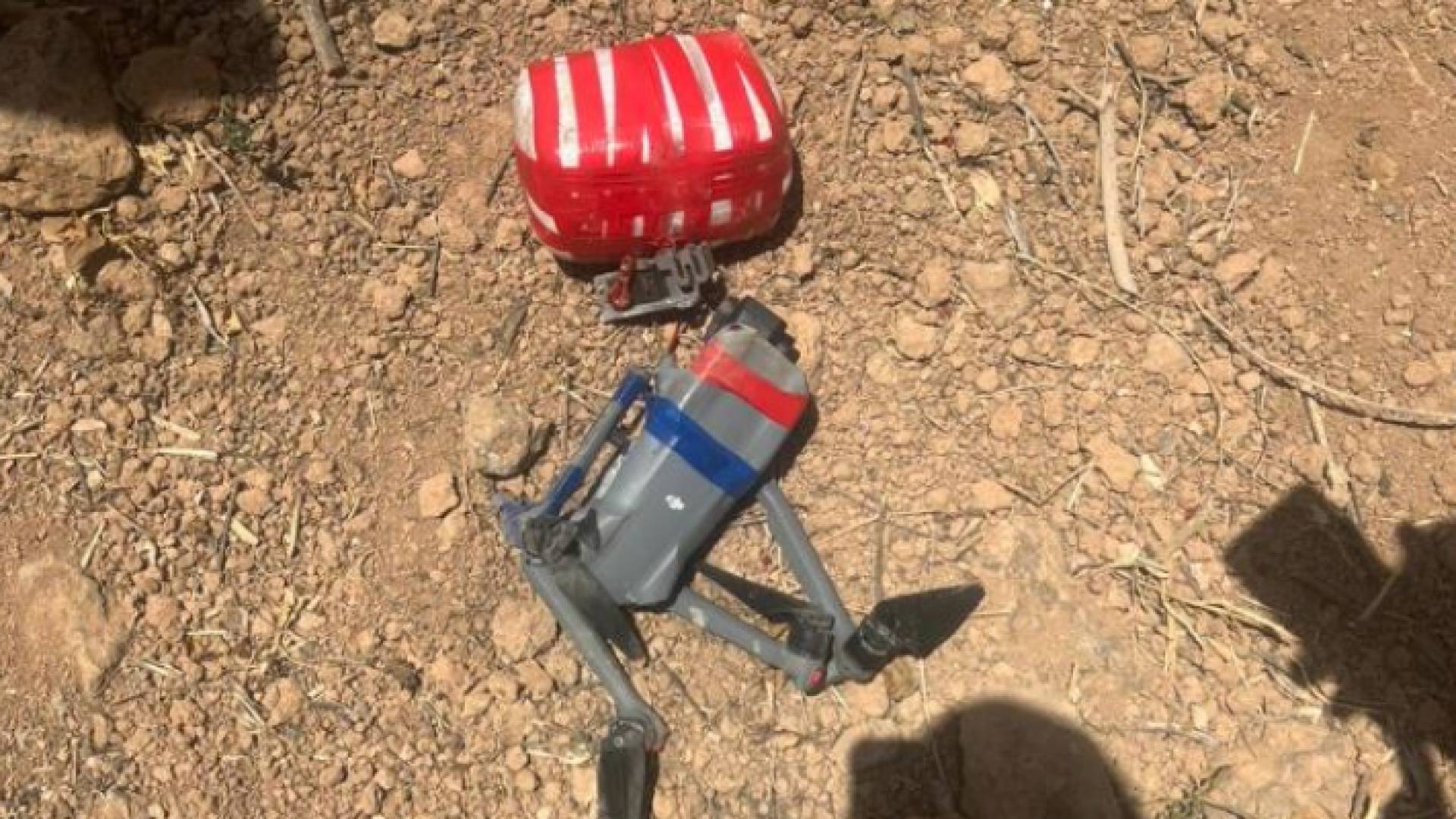 طائرة مسيرة محملة بمواد مخدرة