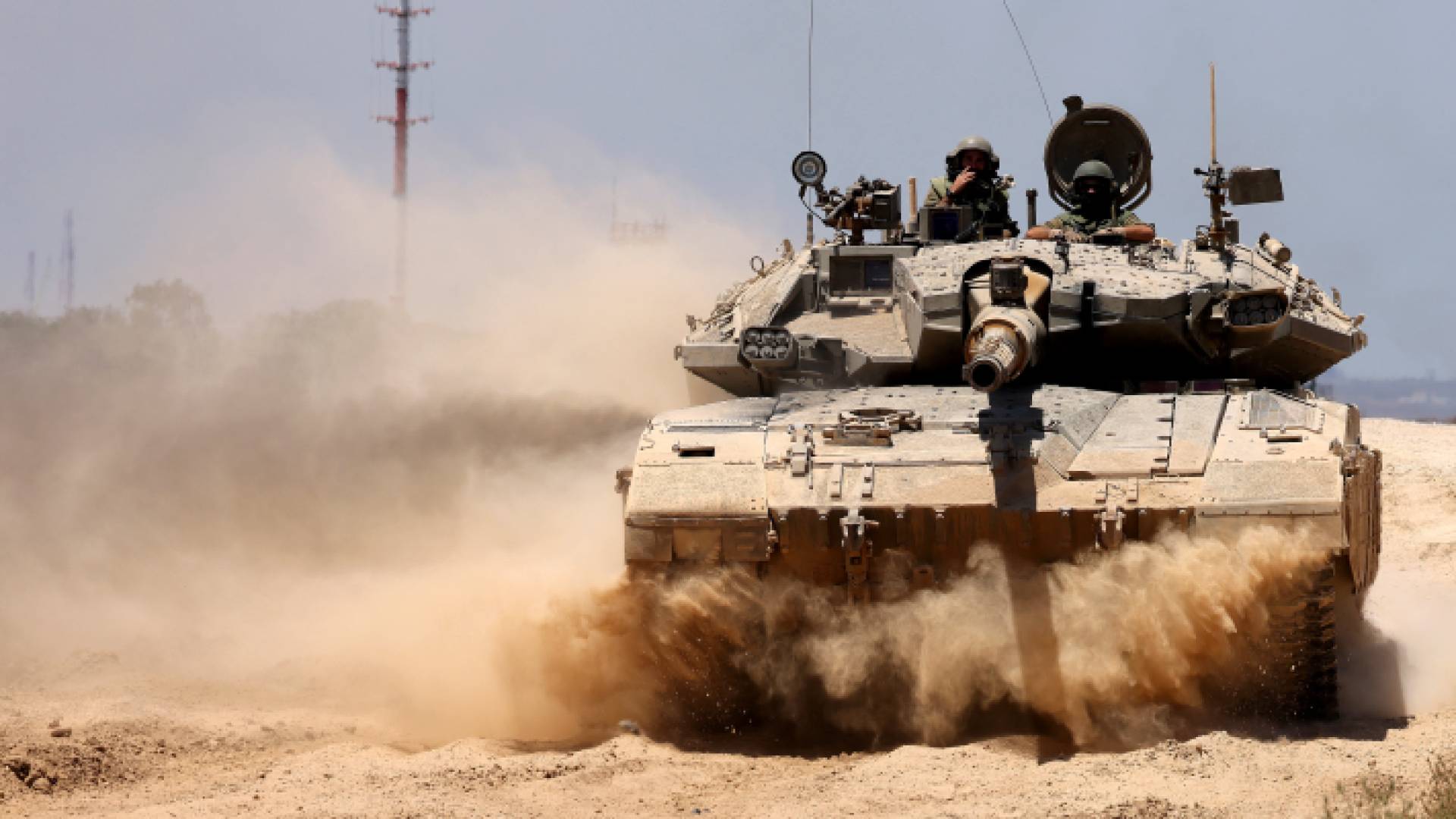 دبابة لجيش الاحتلال الإسرائيلي