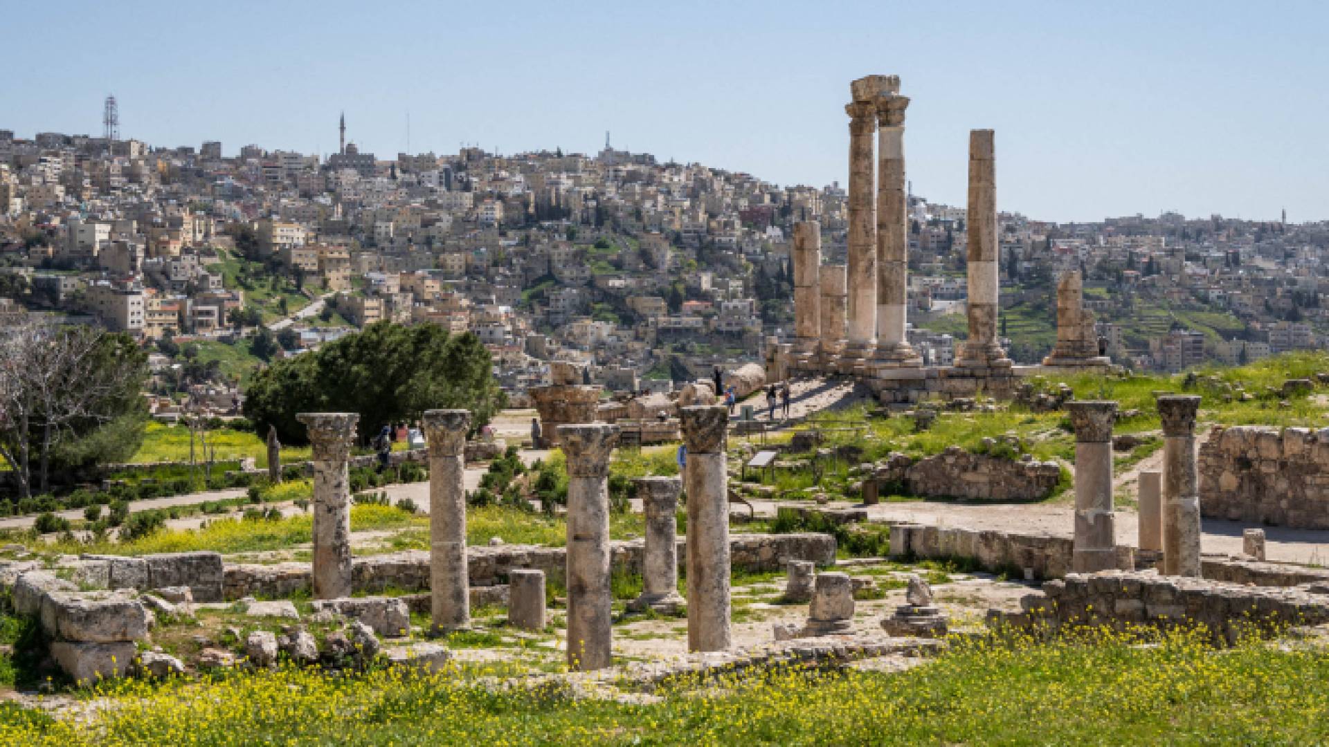 جبل القلعة في العاصمة عمان