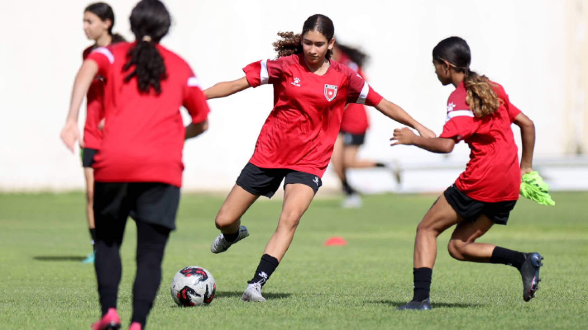 من تدريبات المنتخب الوطني