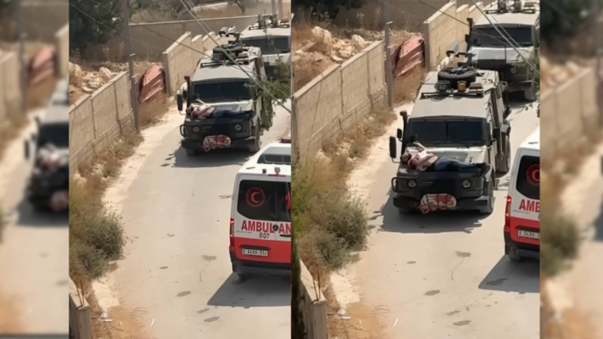 جيش الاحتلال يستخدم فلسطينيا كدرع بشري بعد التنكيل به في جنين