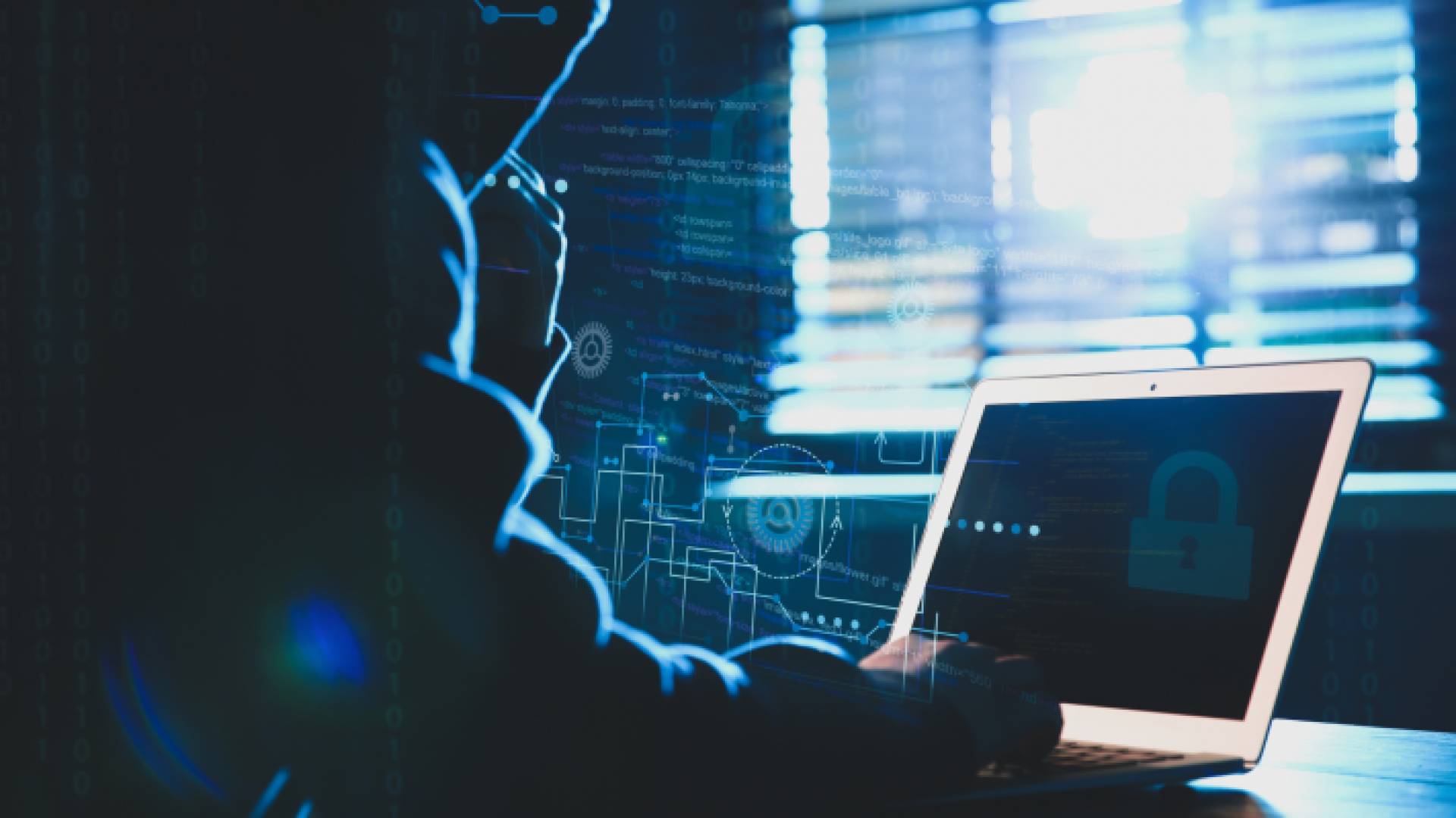 صورة تعبر عن حماية من الاختراق التقني