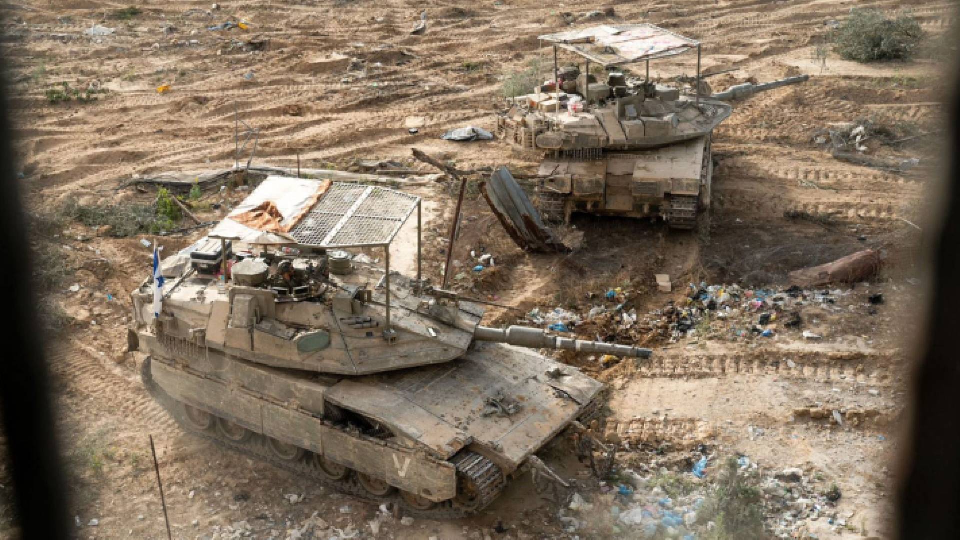 توغل دبابات الاحتلال في رفح جنوب قطاع غزة