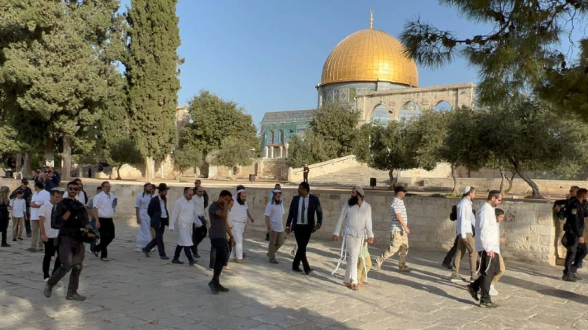 مستوطنون يقتحمون المسجد الأقصى - أرشيفية